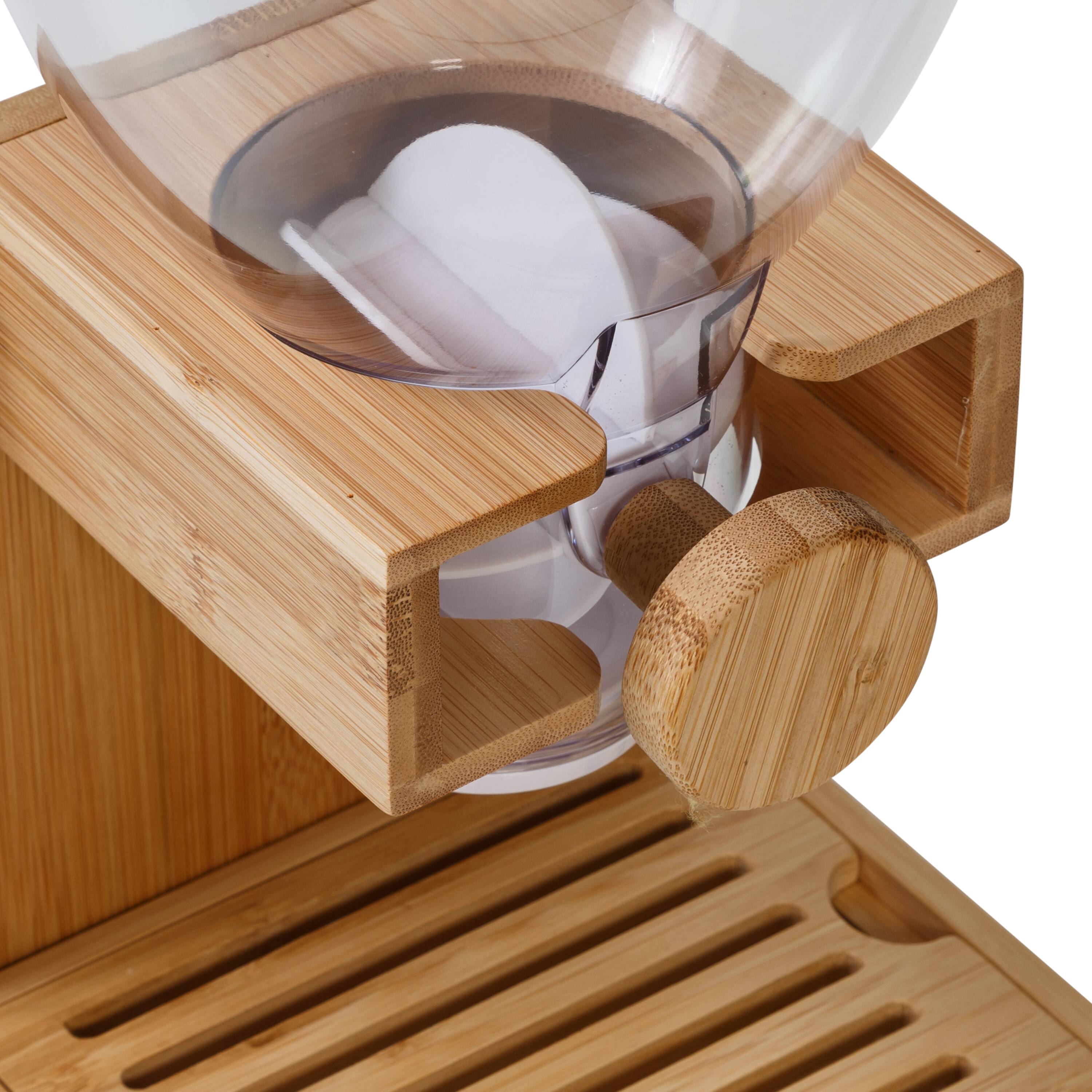 Natural Bamboo Cereal Dispenser