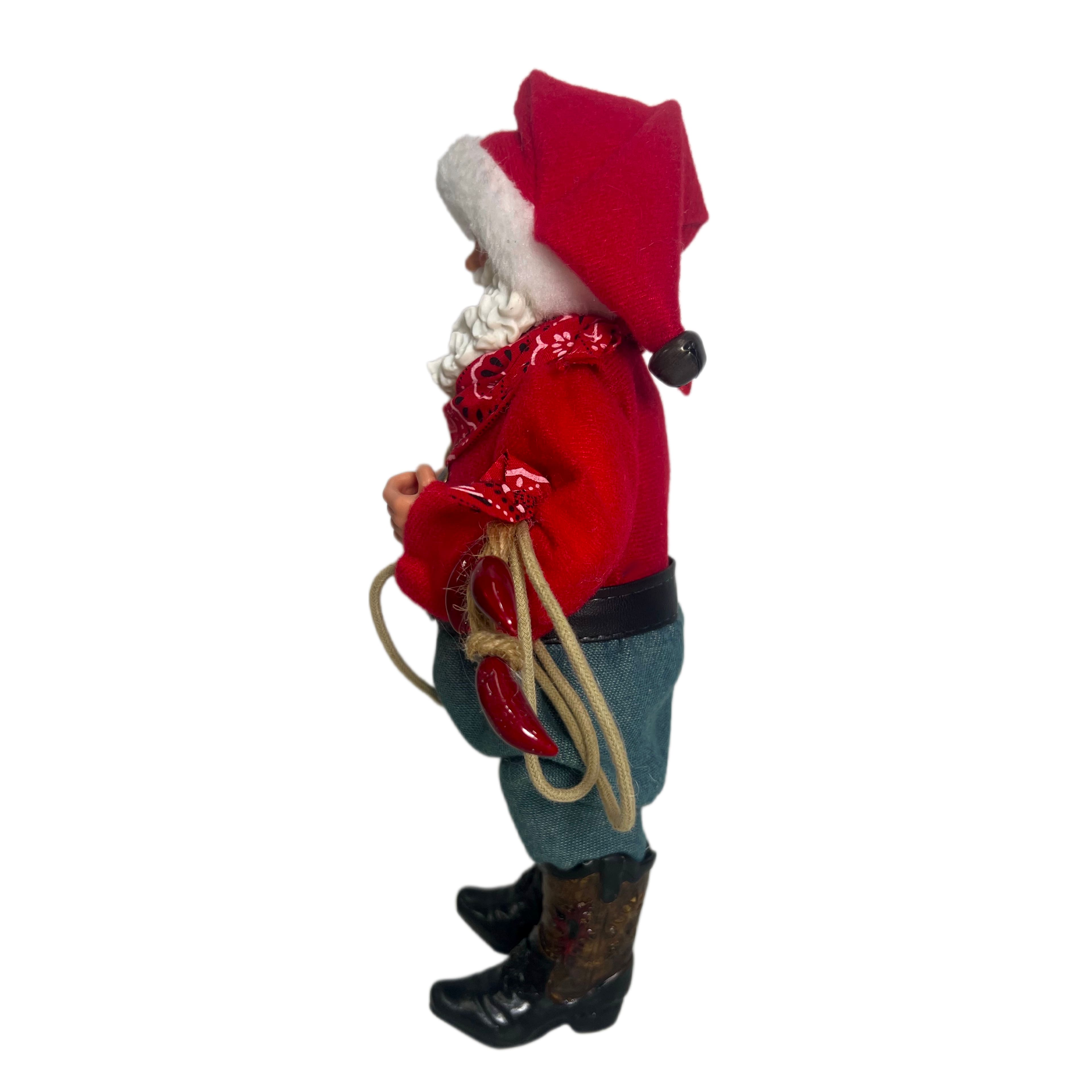 10.5&#x22; Cowboy Santa by Ashland&#xAE;