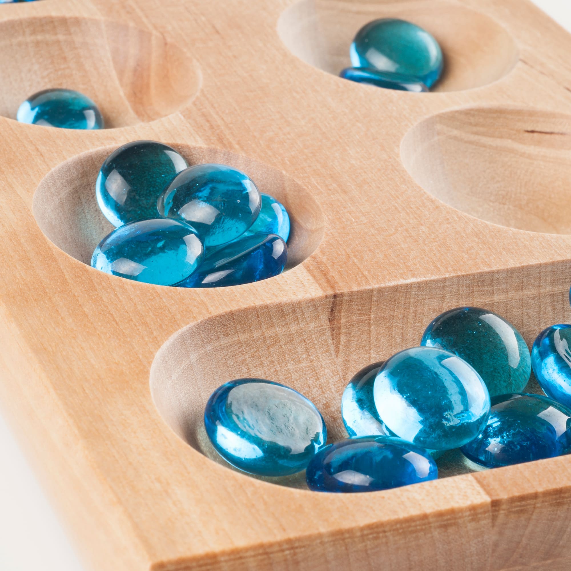 Toy Time Wooden Folding Mancala Game