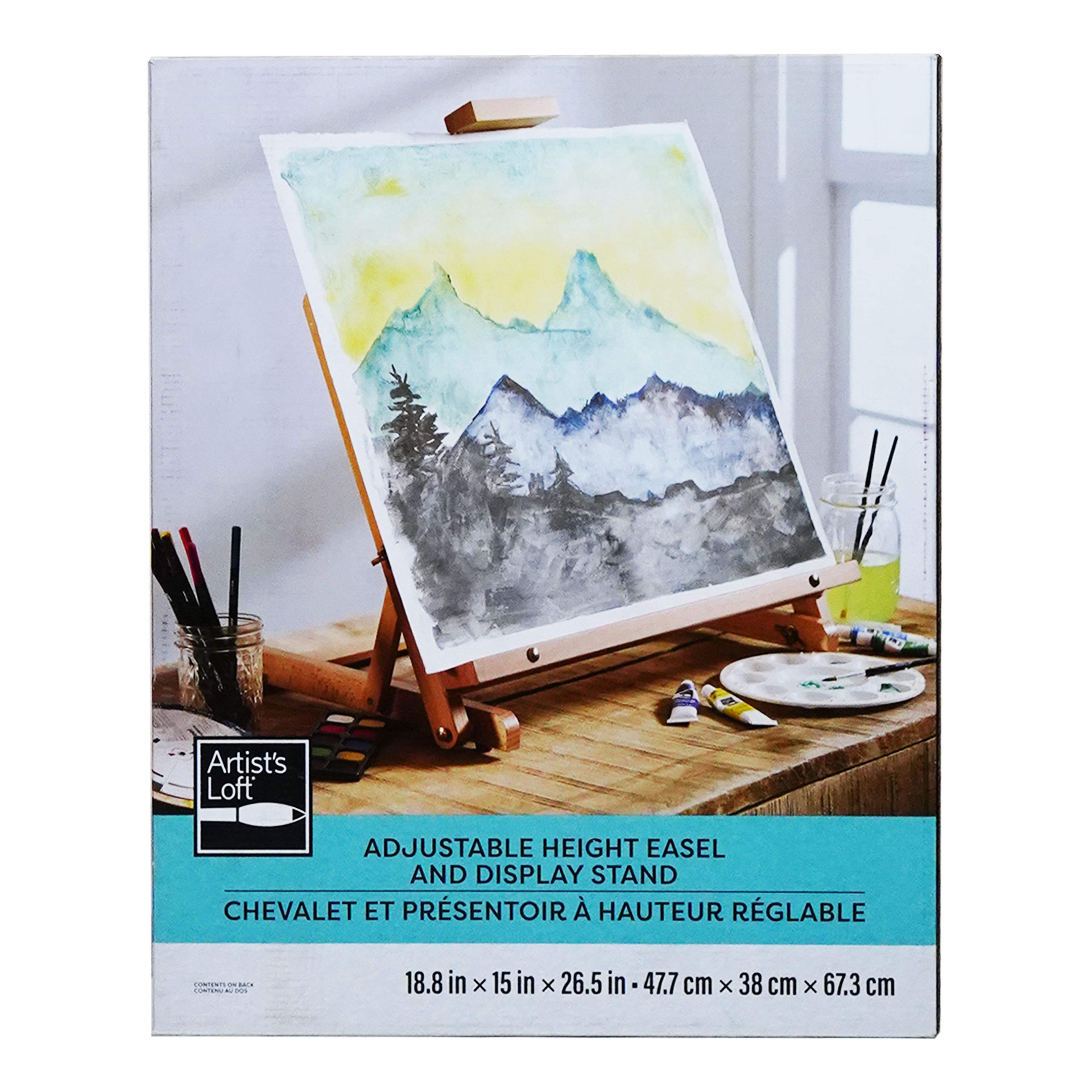 26.5" Adjustable Height Easel & Display Stand by Artist's Loft®