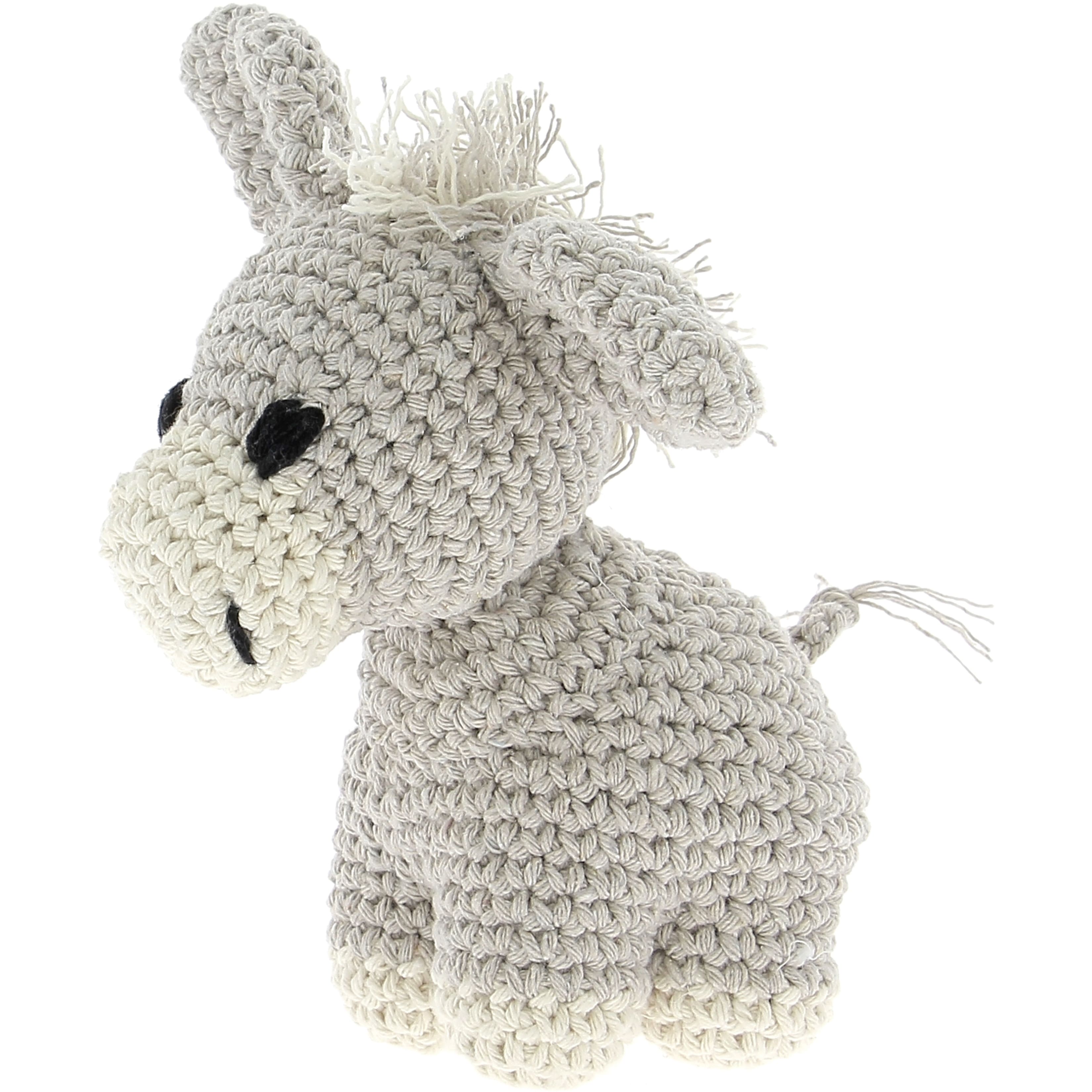 Hoooked Joe the Grey Donkey DIY Crochet Kit