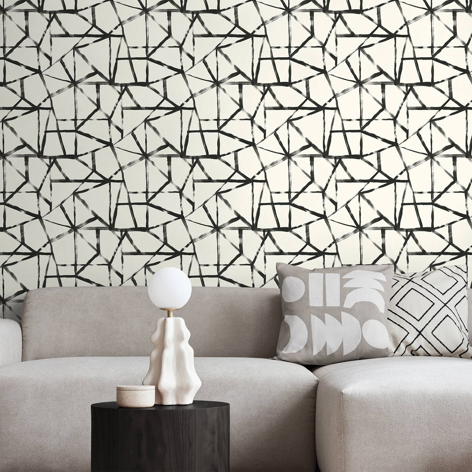 Surface Style What's Your Angle Peel & Stick Wallpaper