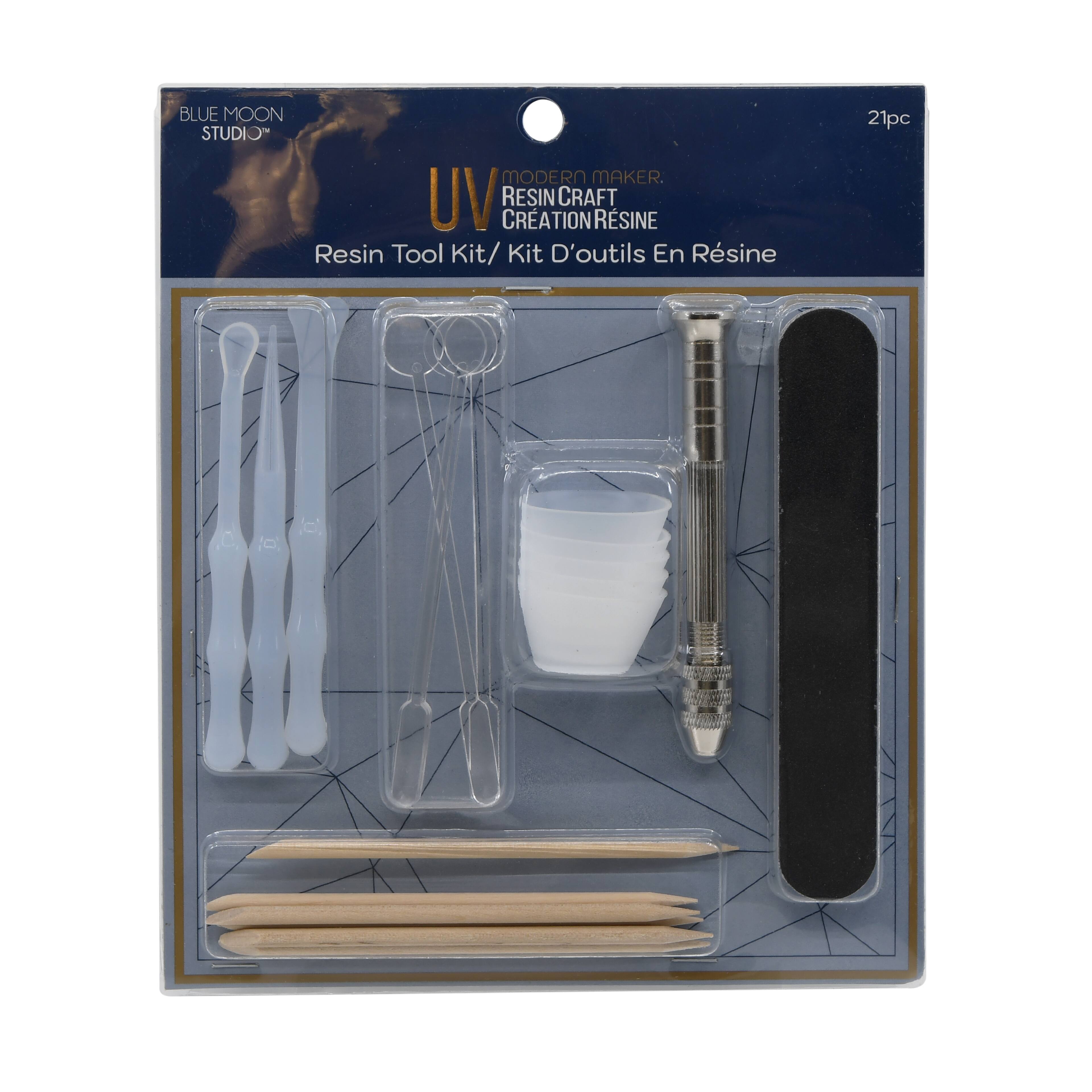 Blue Moon Studio&#x2122; UV Resin Craft Resin Tool Kit