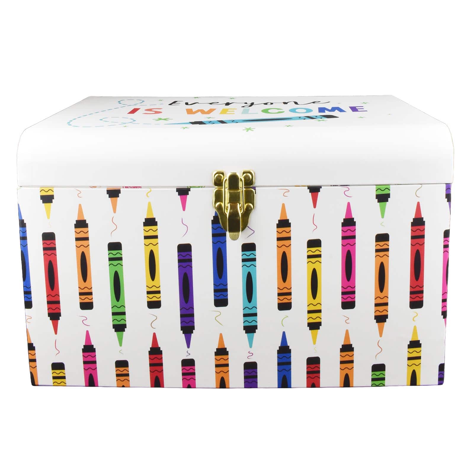 Small Crayons Decorative Box by B2C&#x2122;