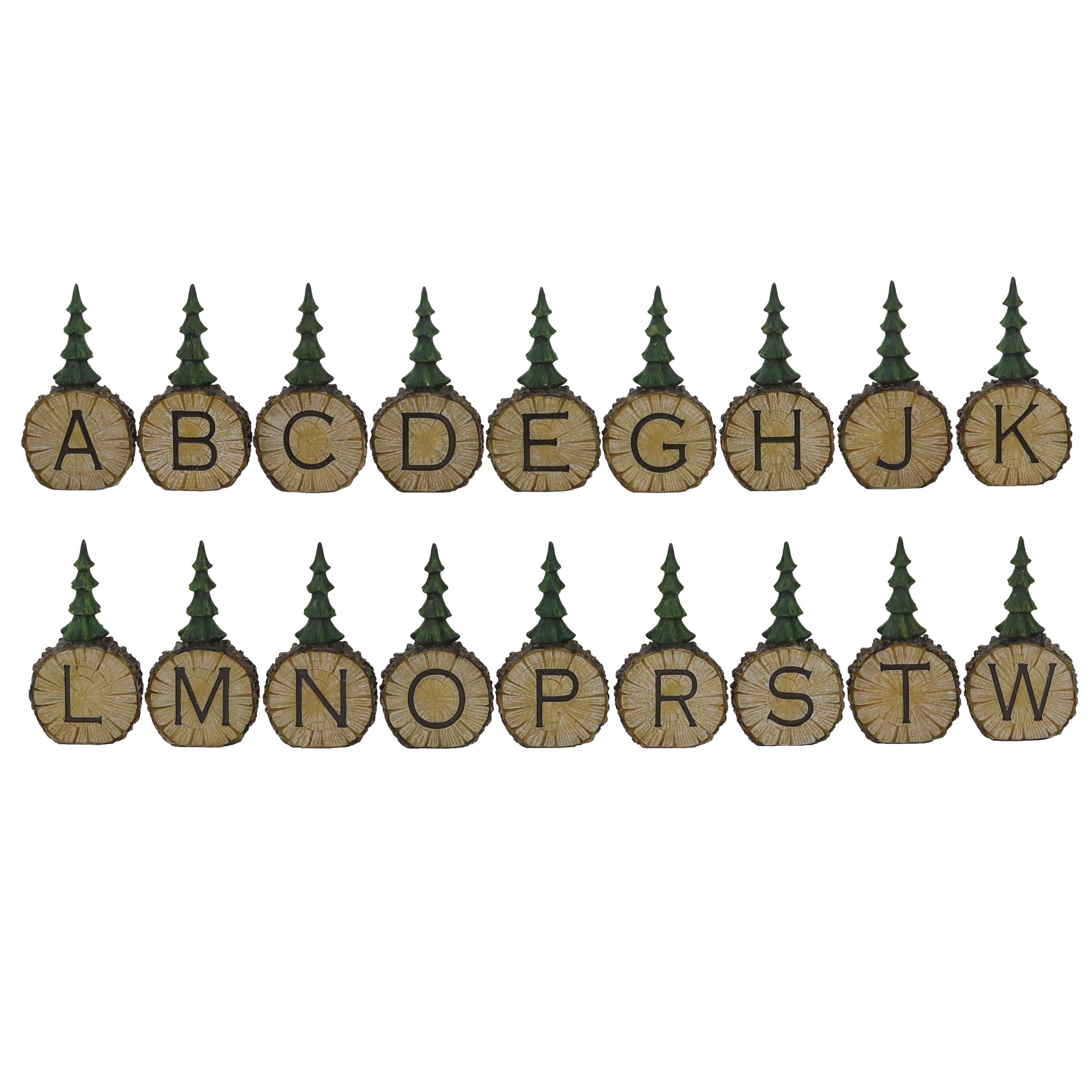 Assorted 6&#x22; Monogram Tree Tabletop D&#xE9;cor by Ashland&#xAE;, 1pc.