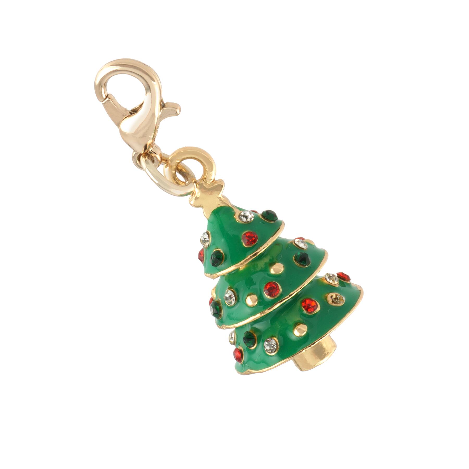 12 Pack: Christmas Tree Charm by Bead Landing™