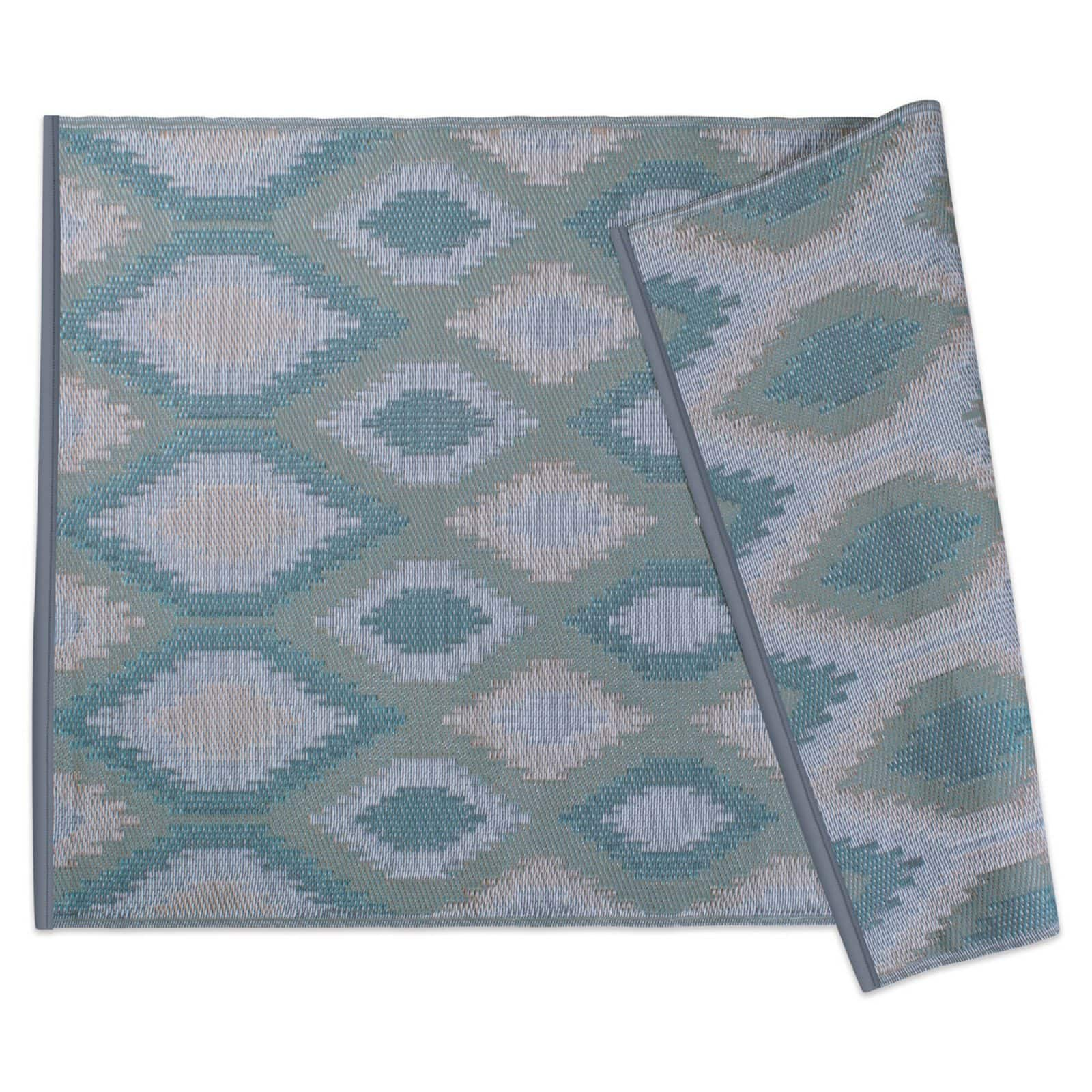 DII&#xAE; Green Ikat Outdoor Rug, 4ft. x 6ft.