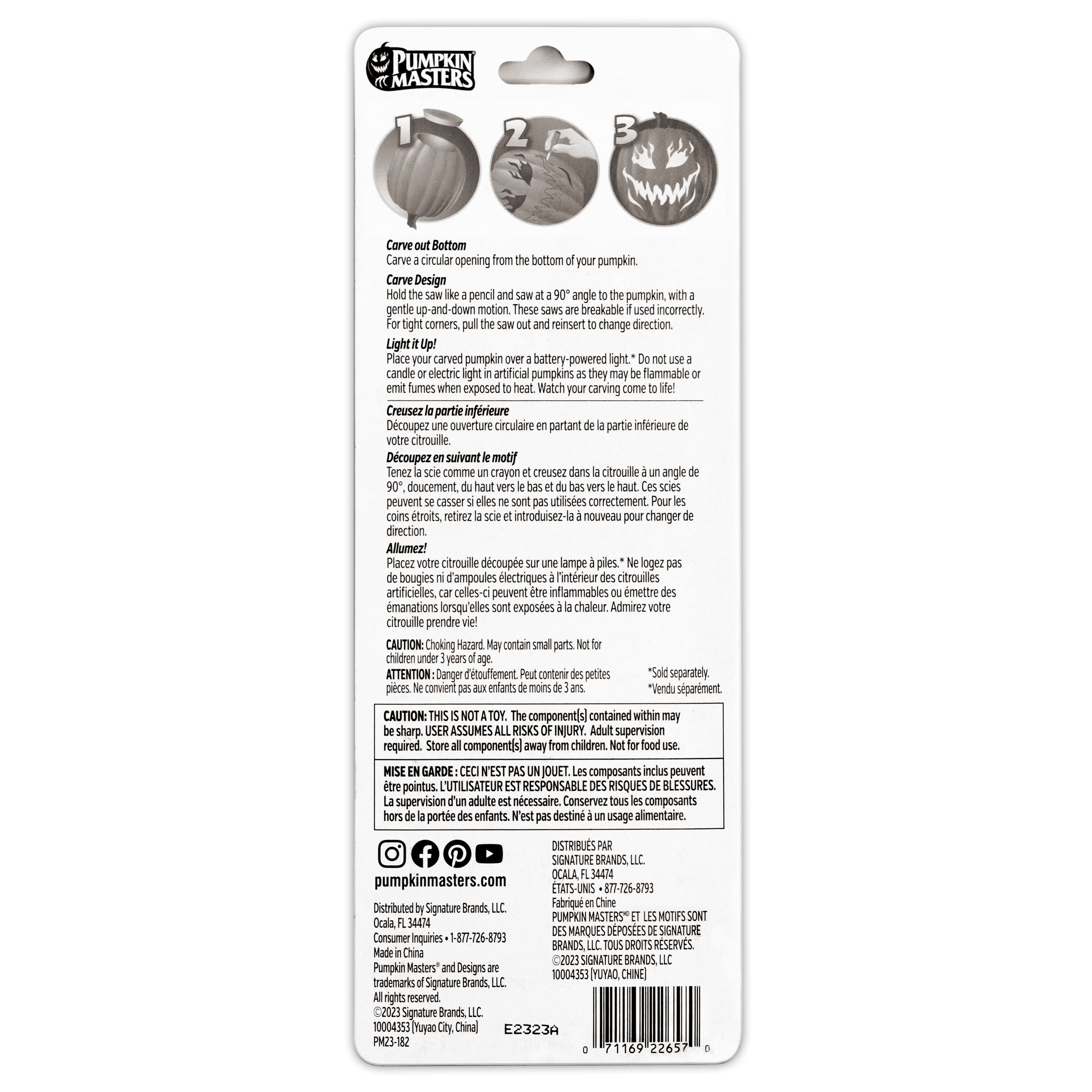 Pumpkin Masters® Craft Pumpkin Carving Tools