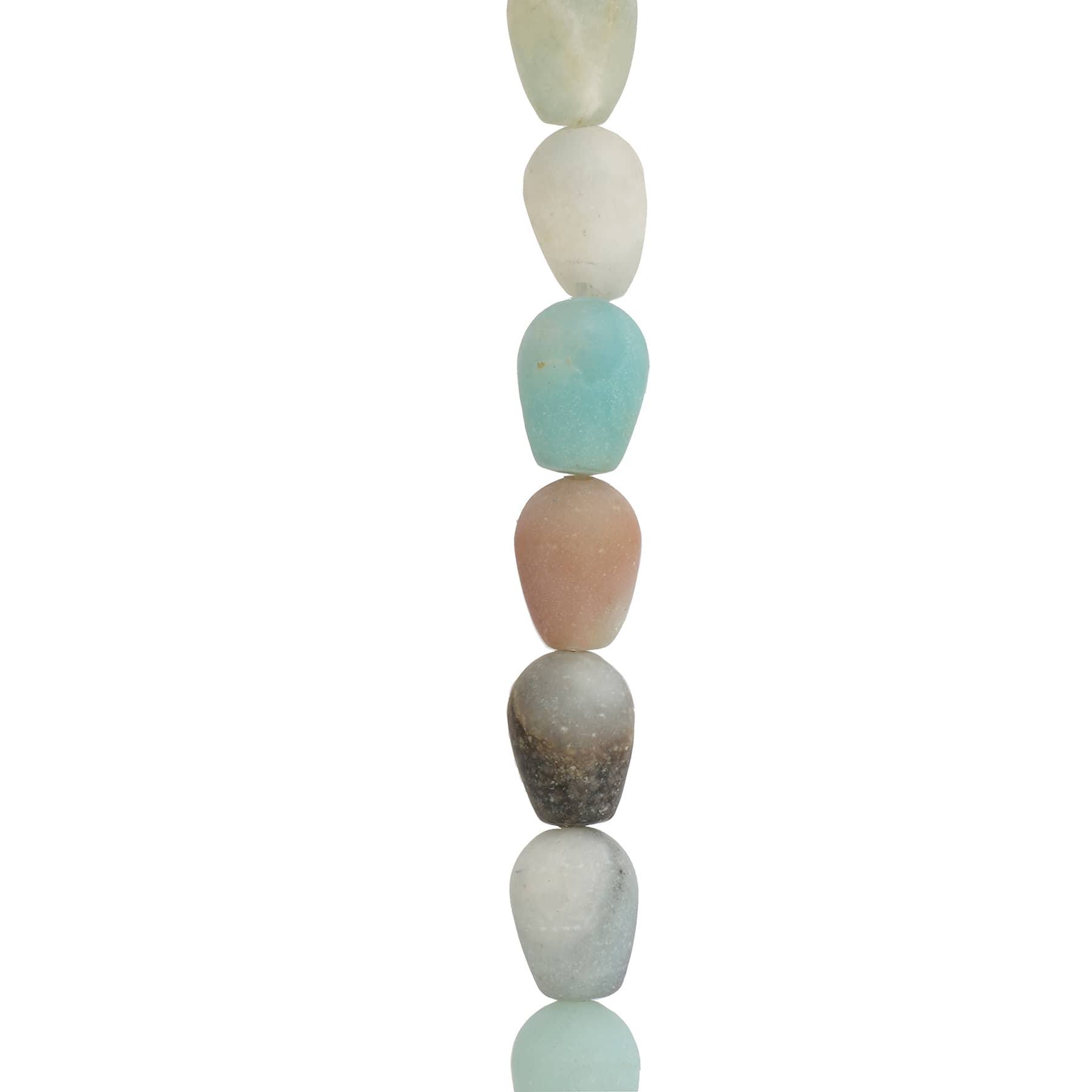12 Pack: Multicolor Amazonite Teardrop Beads, 9mm by Bead Landing™
