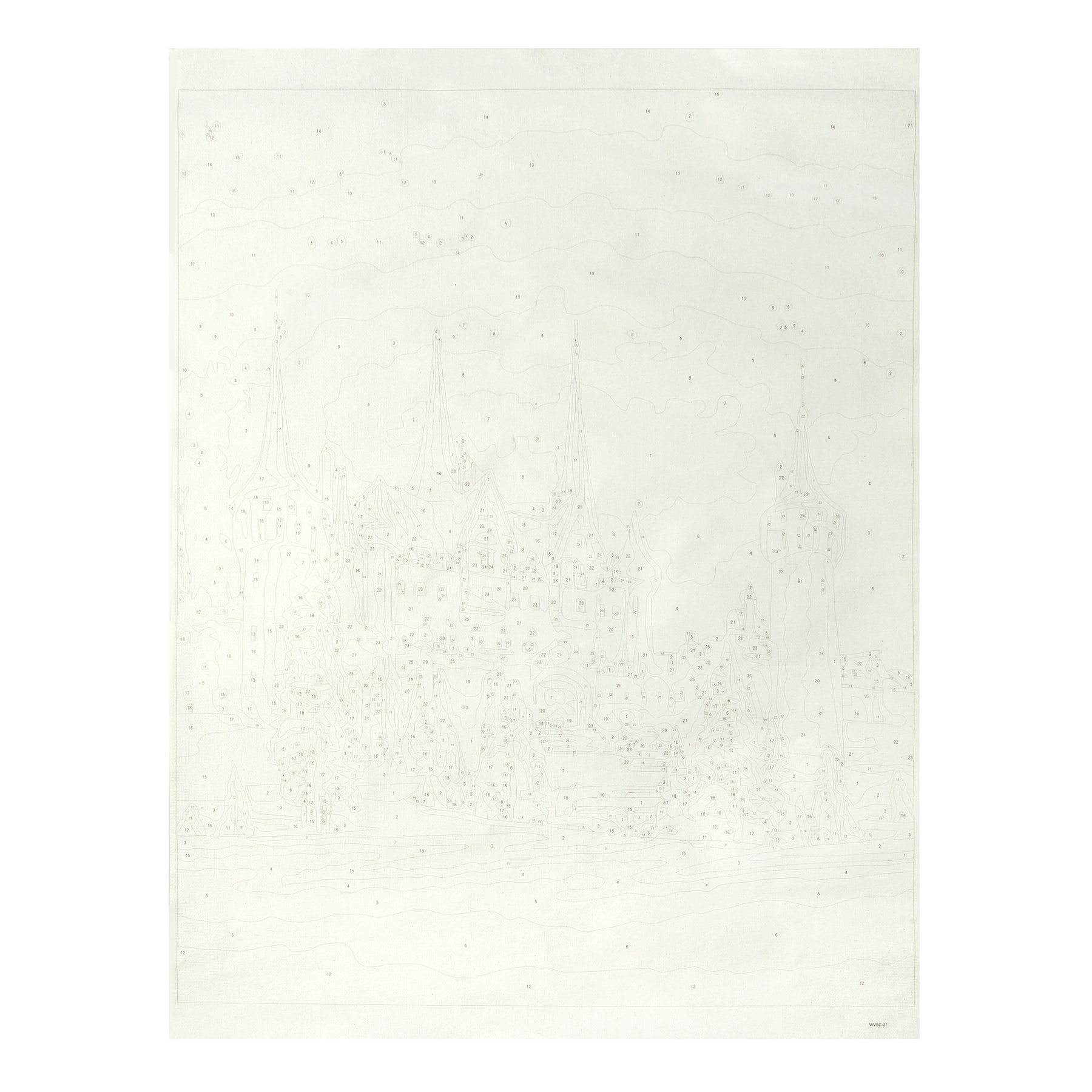 16" x 20" Winter Castle Paint-by-Number Kit by Artist's Loft™