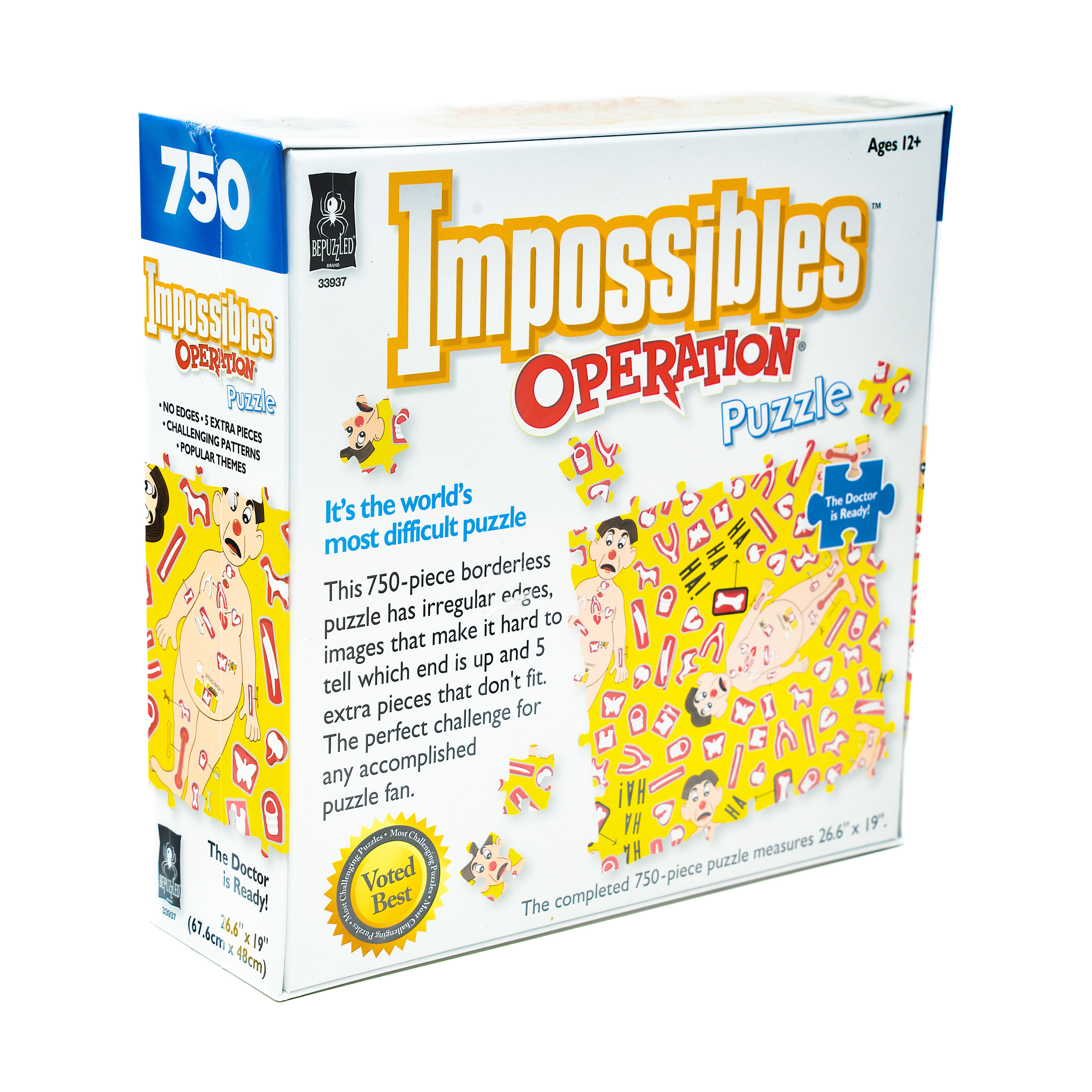 Impossibles Puzzle - Hasbro Operation: 750 Pcs