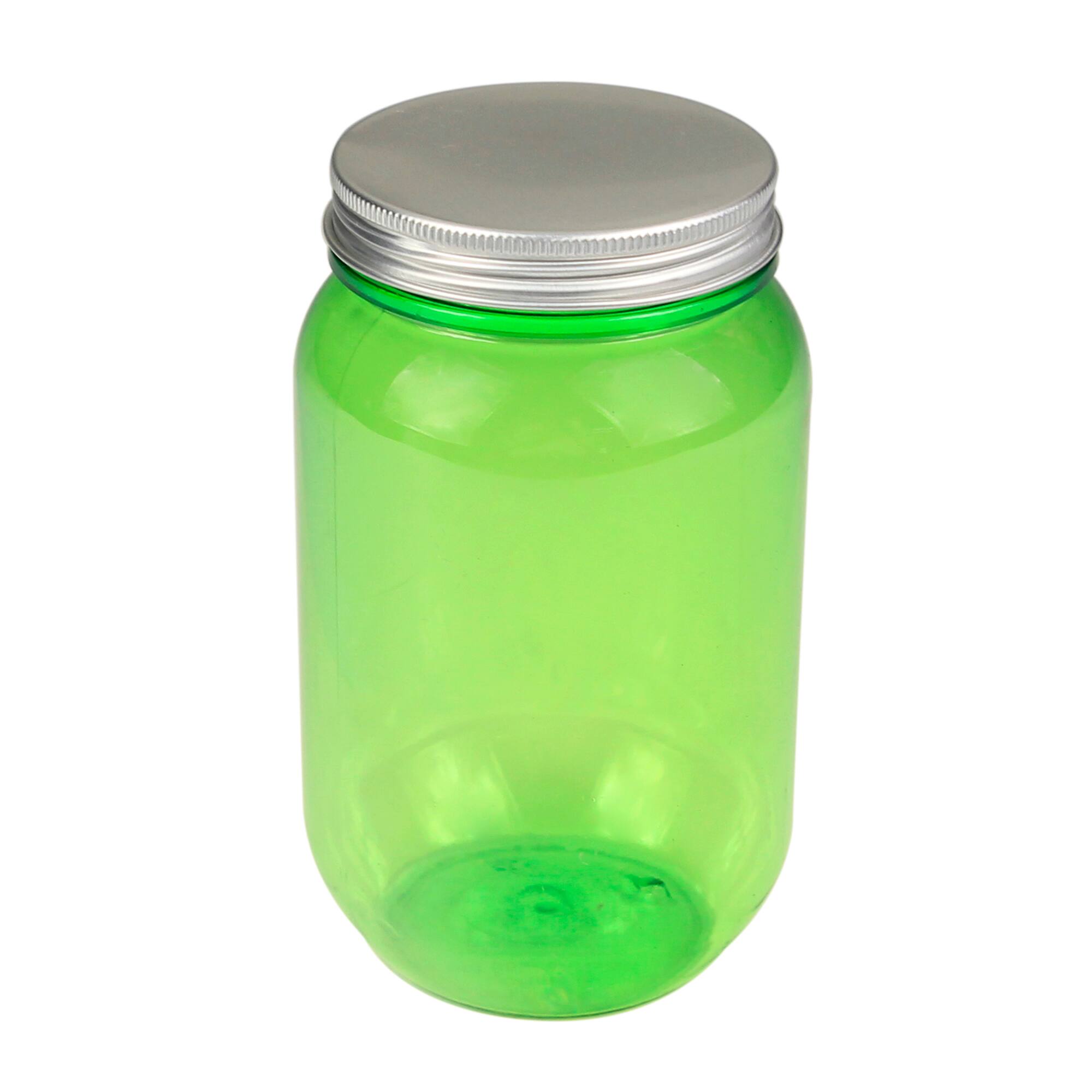 16oz. Plastic Mason Jar with Lid by Creatology™