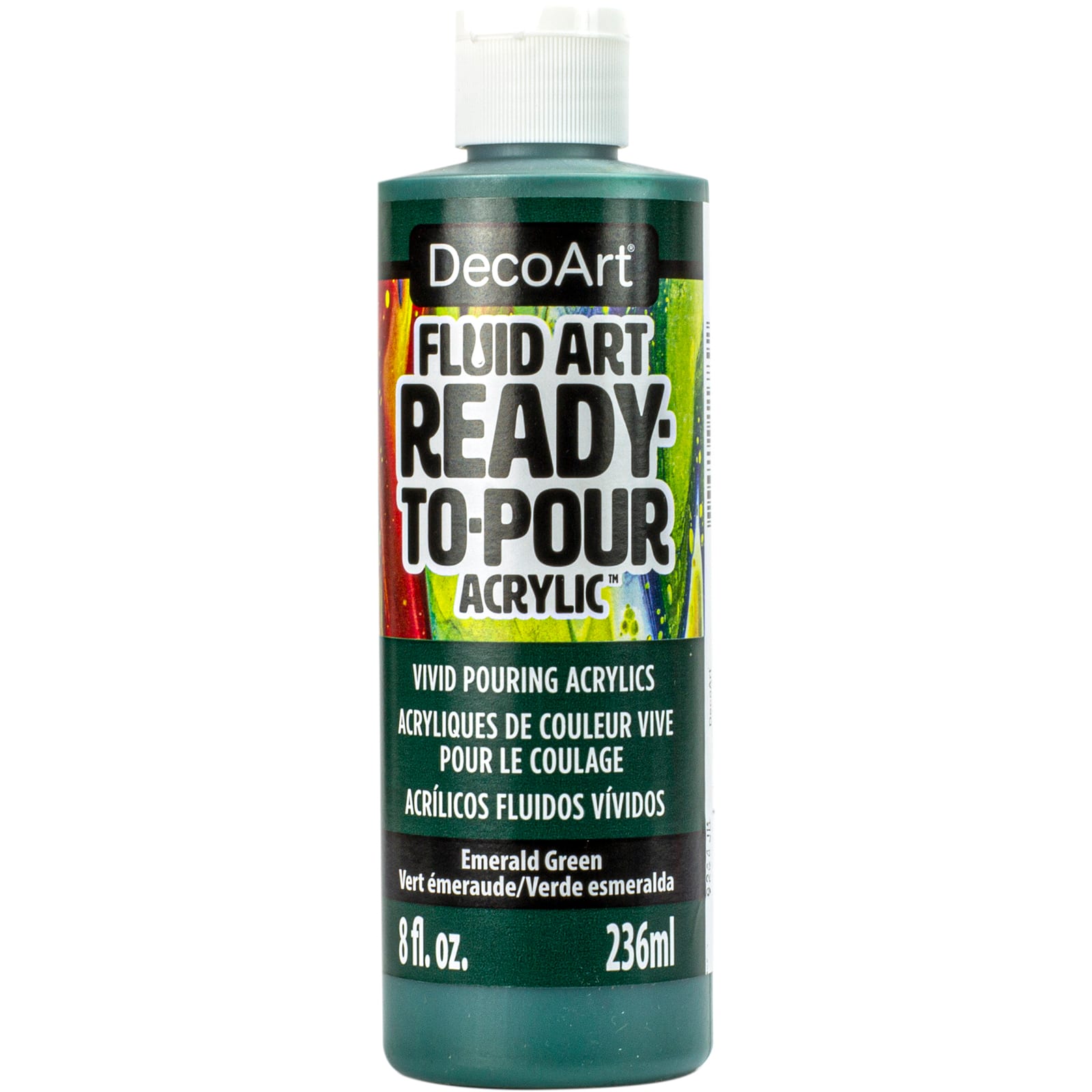 12 Pack: DecoArt® Fluid Art Ready-To-Pour Acrylic™ Paint, 8oz.