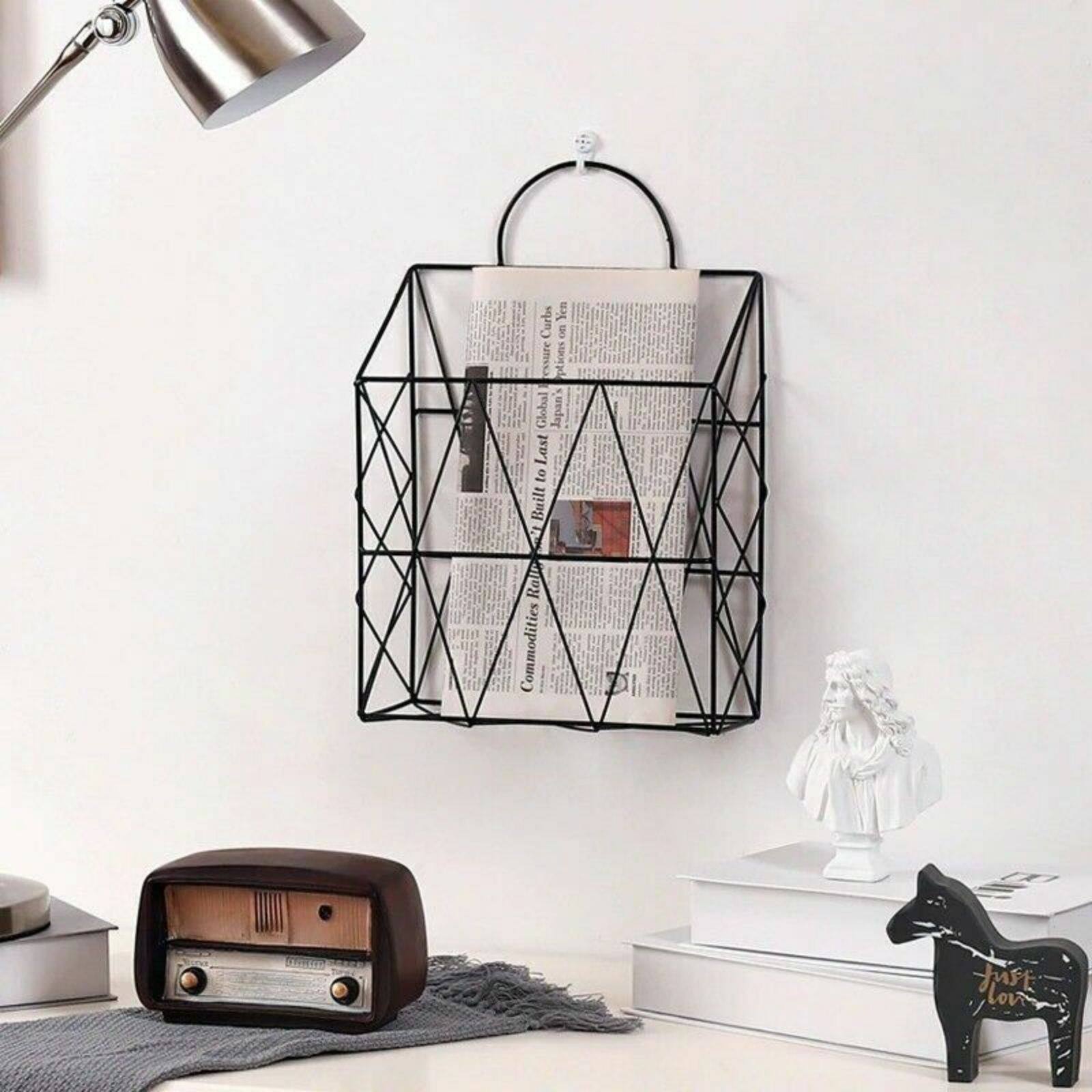 NEX&#x2122; Black Metal File Organizer