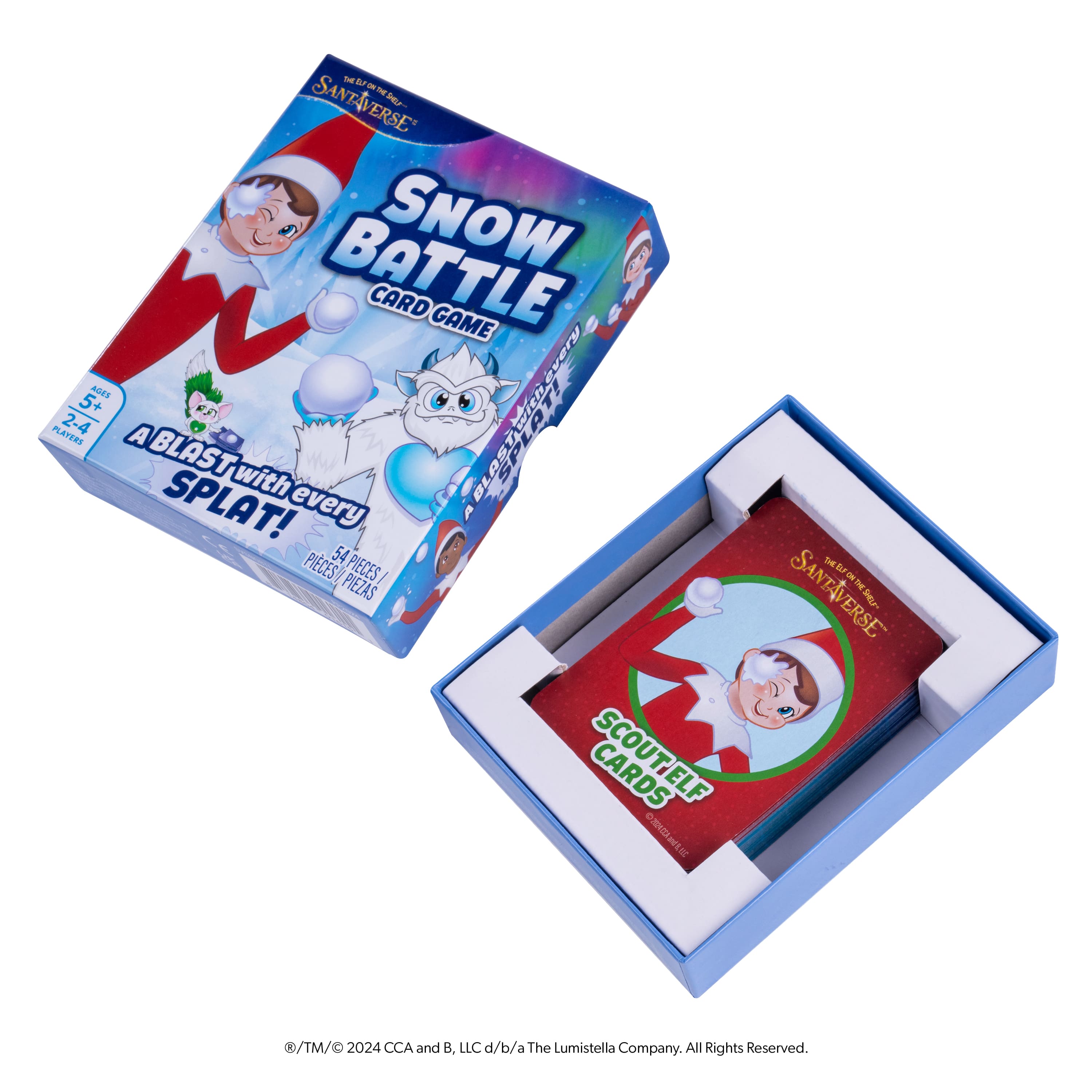 The Elf on the Shelf&#xAE; Santaverse&#x2122; Snow Battle Card Game