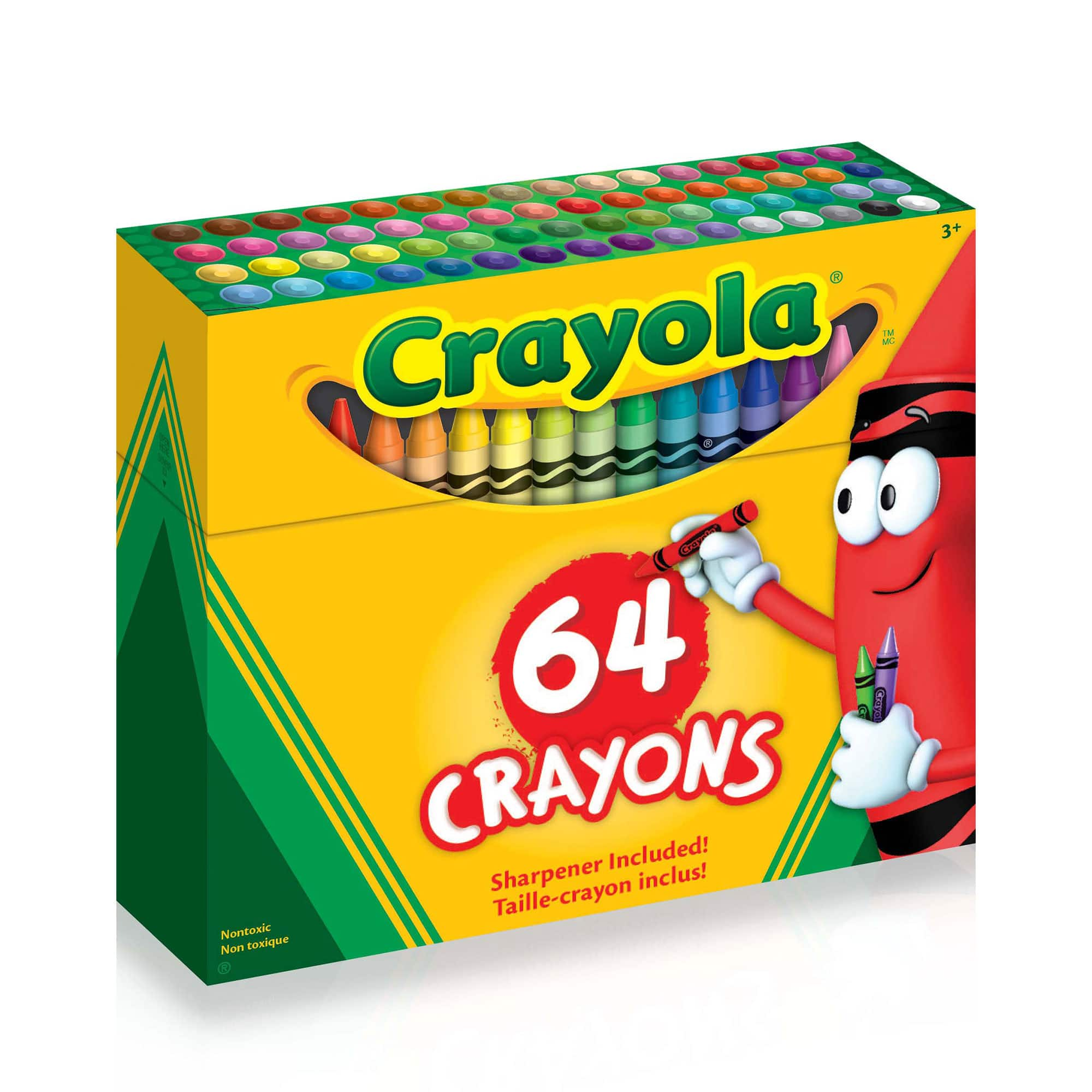 12 Packs: 64 ct. (768 total) Crayola® Boxed Crayons