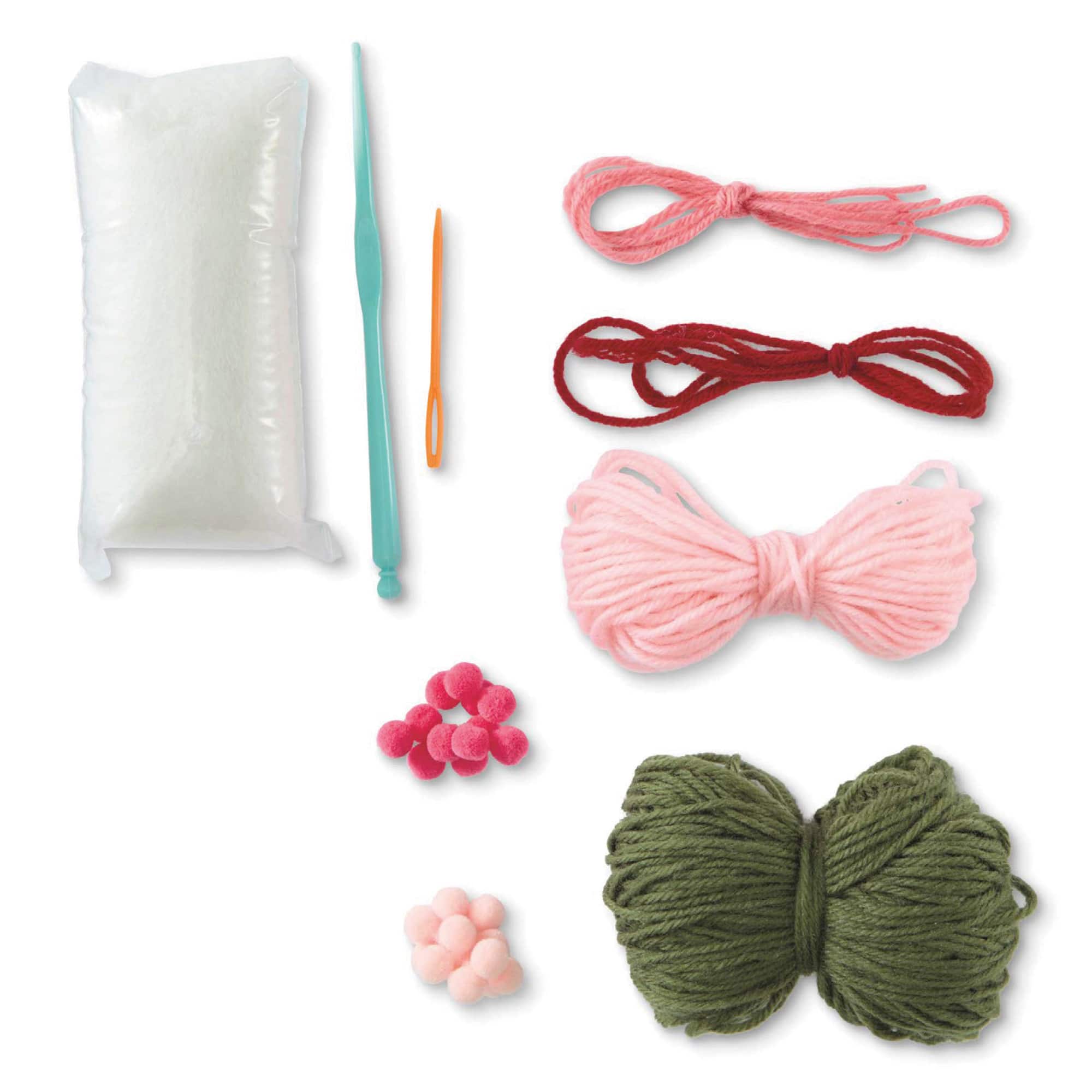 Intermediate Christmas Tree Amigurumi Crochet Ornament Kit by Loops & Threads®