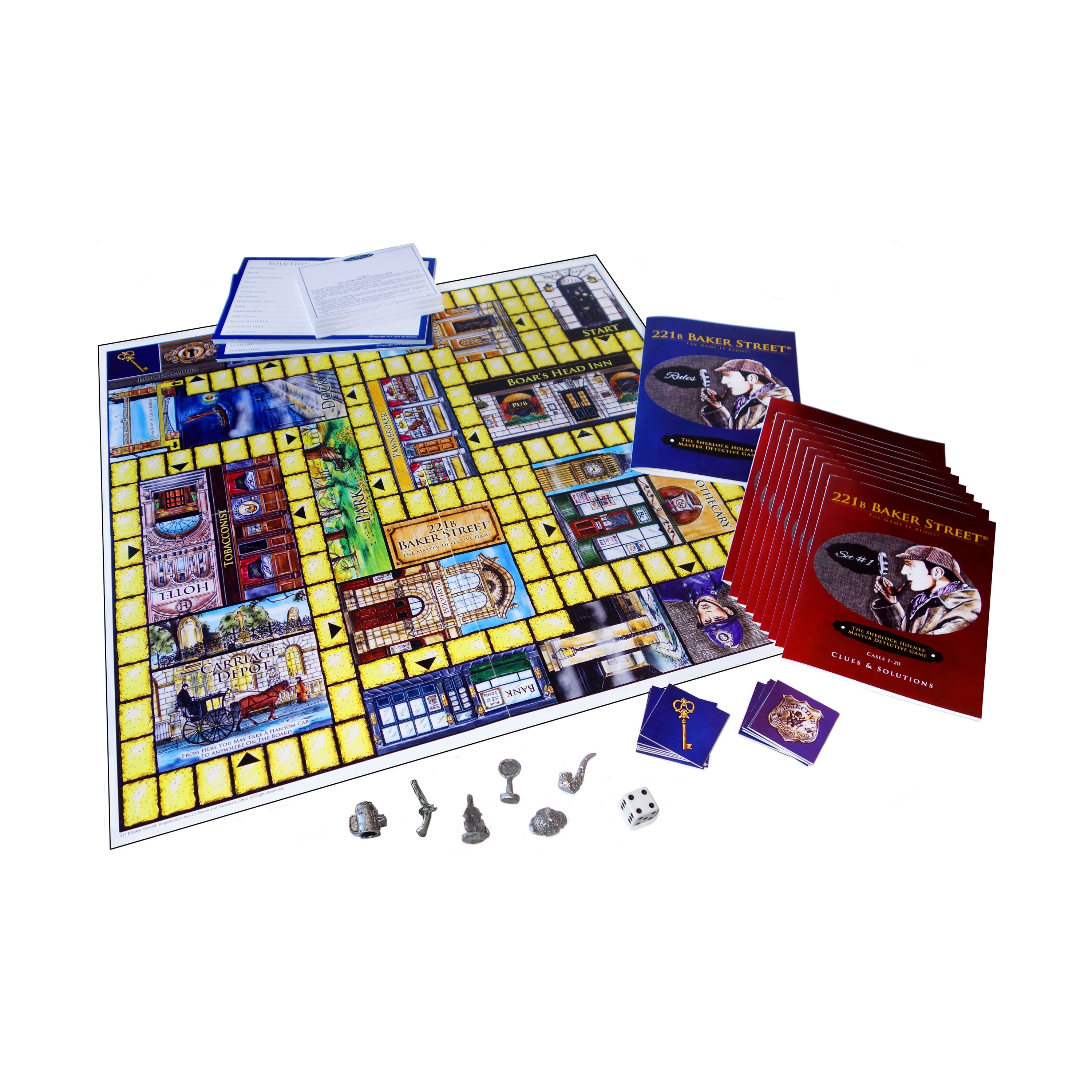 221B Baker Street&#xAE; The Master Detective Game, Deluxe Edition