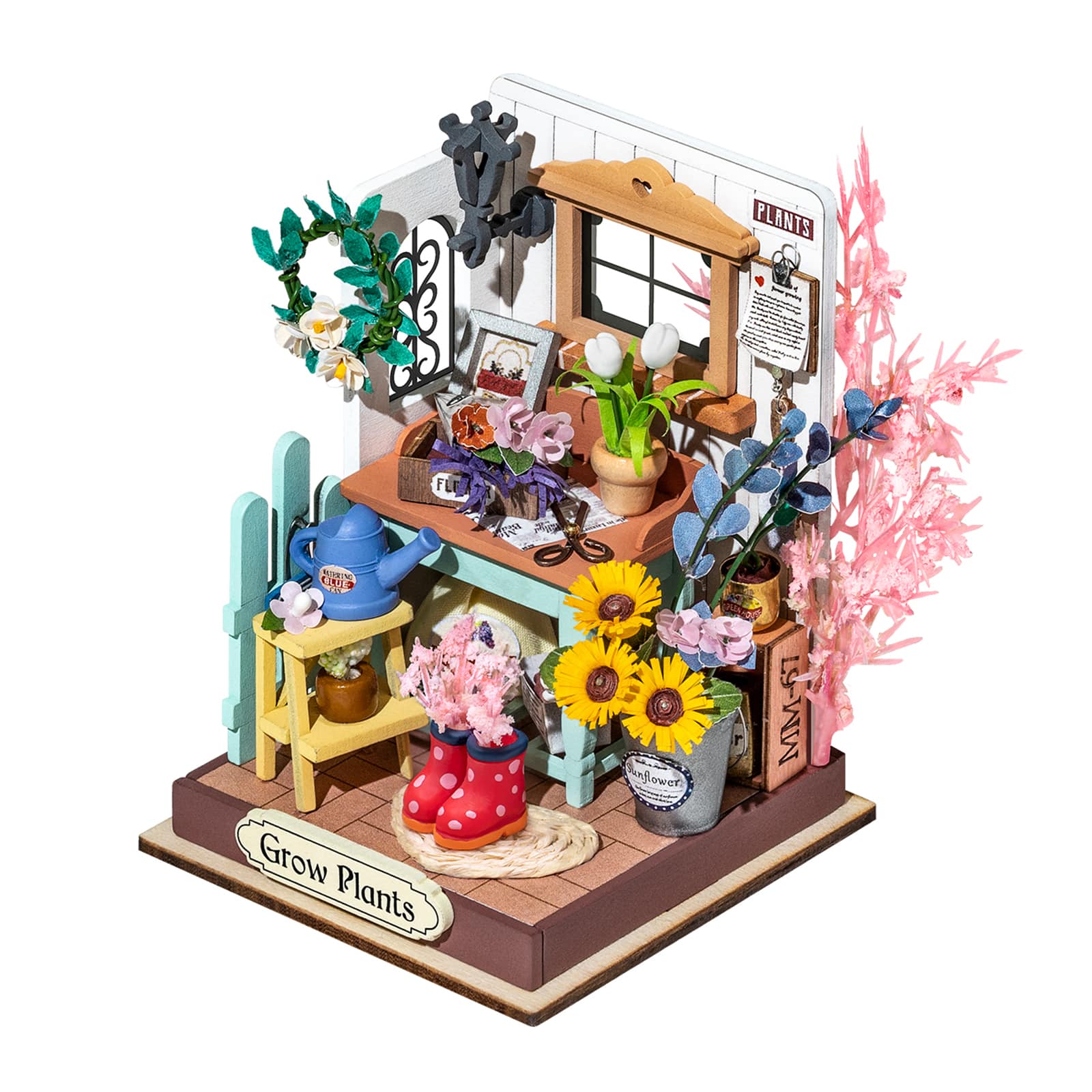 Rolife Dreaming Terrace Garden DIY Miniature Kit