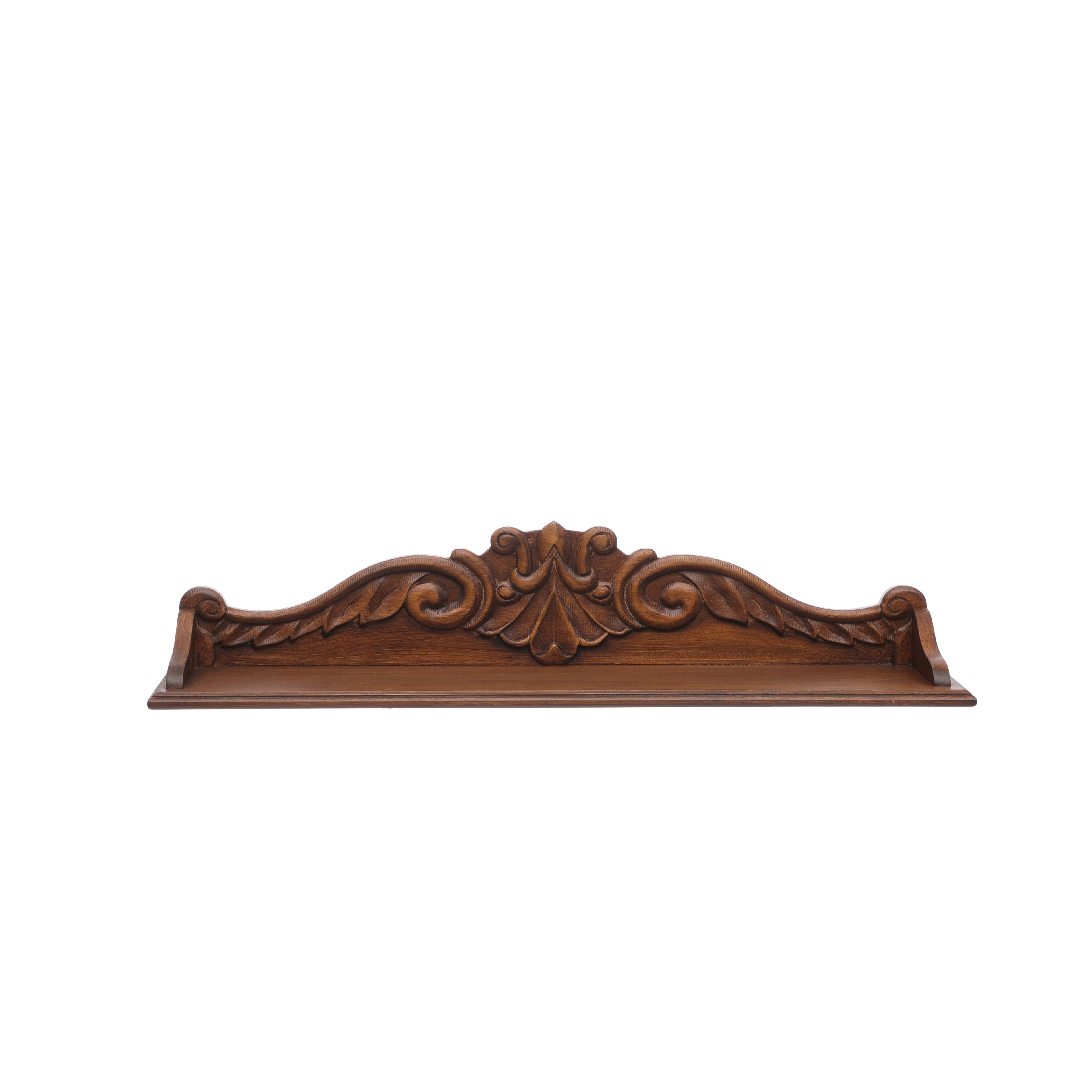 23.5" Embossed Wooden Wall Shelf by Ashland®