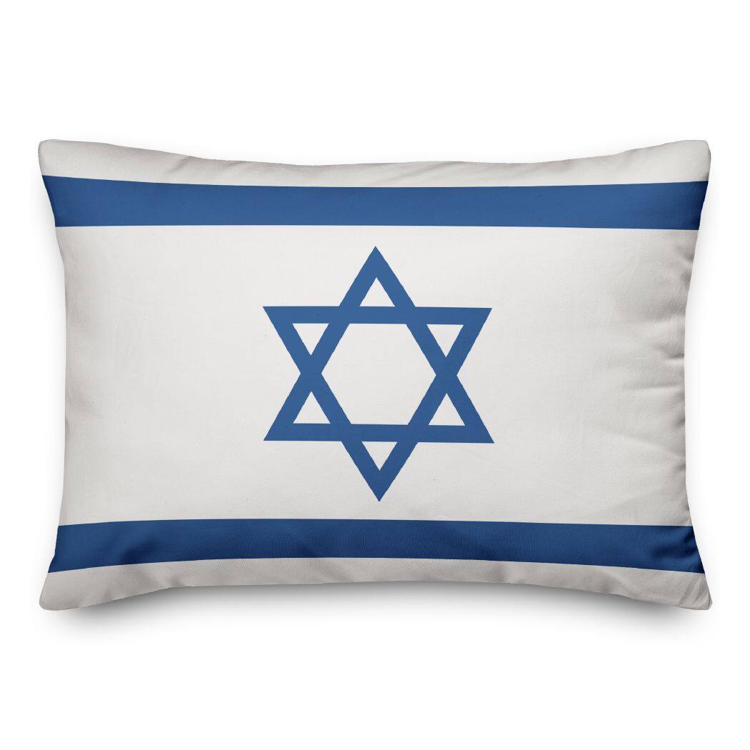 Star of David 14x20 Spun Poly Pillow