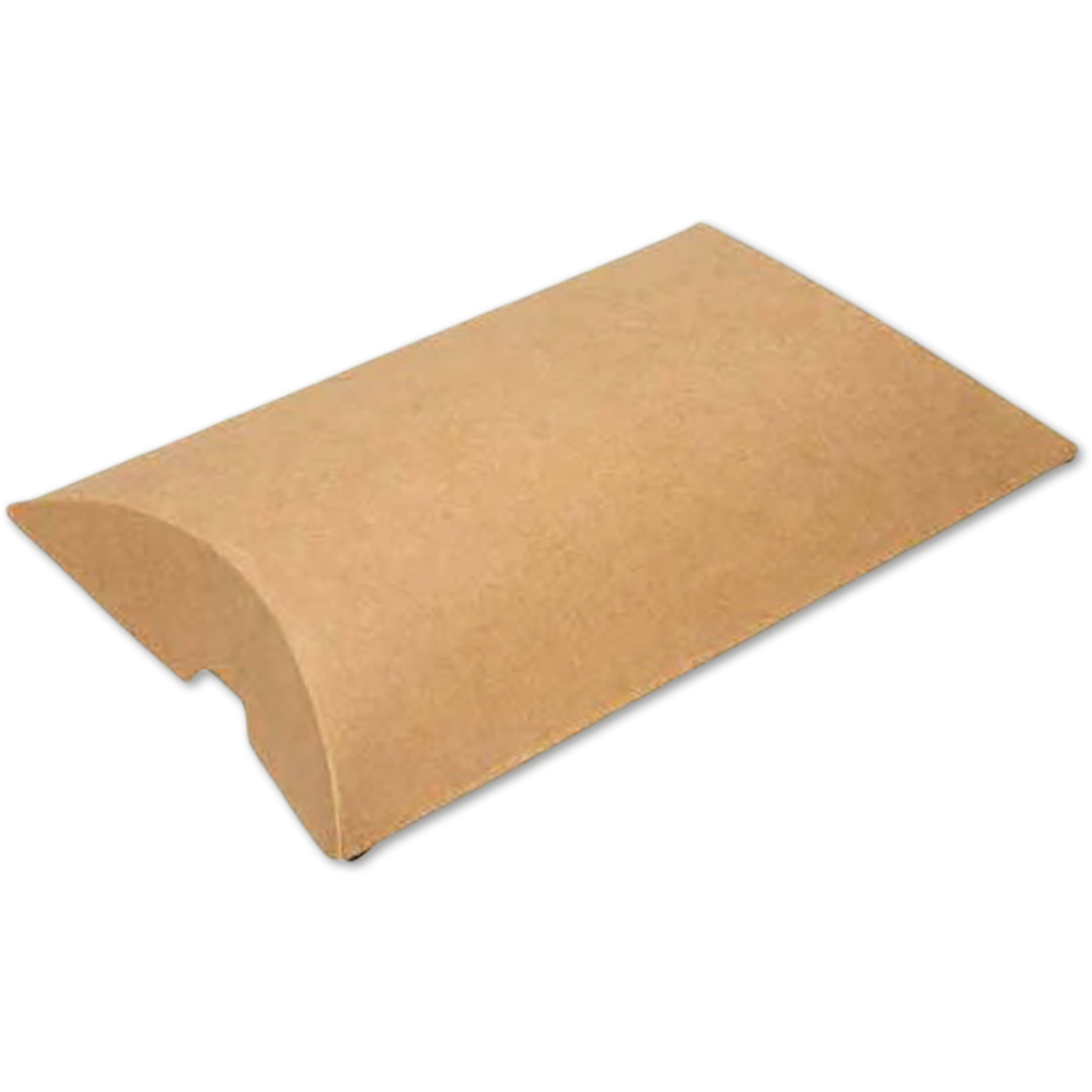 JAM Paper Brown Kraft Pillow Boxes, 25ct.