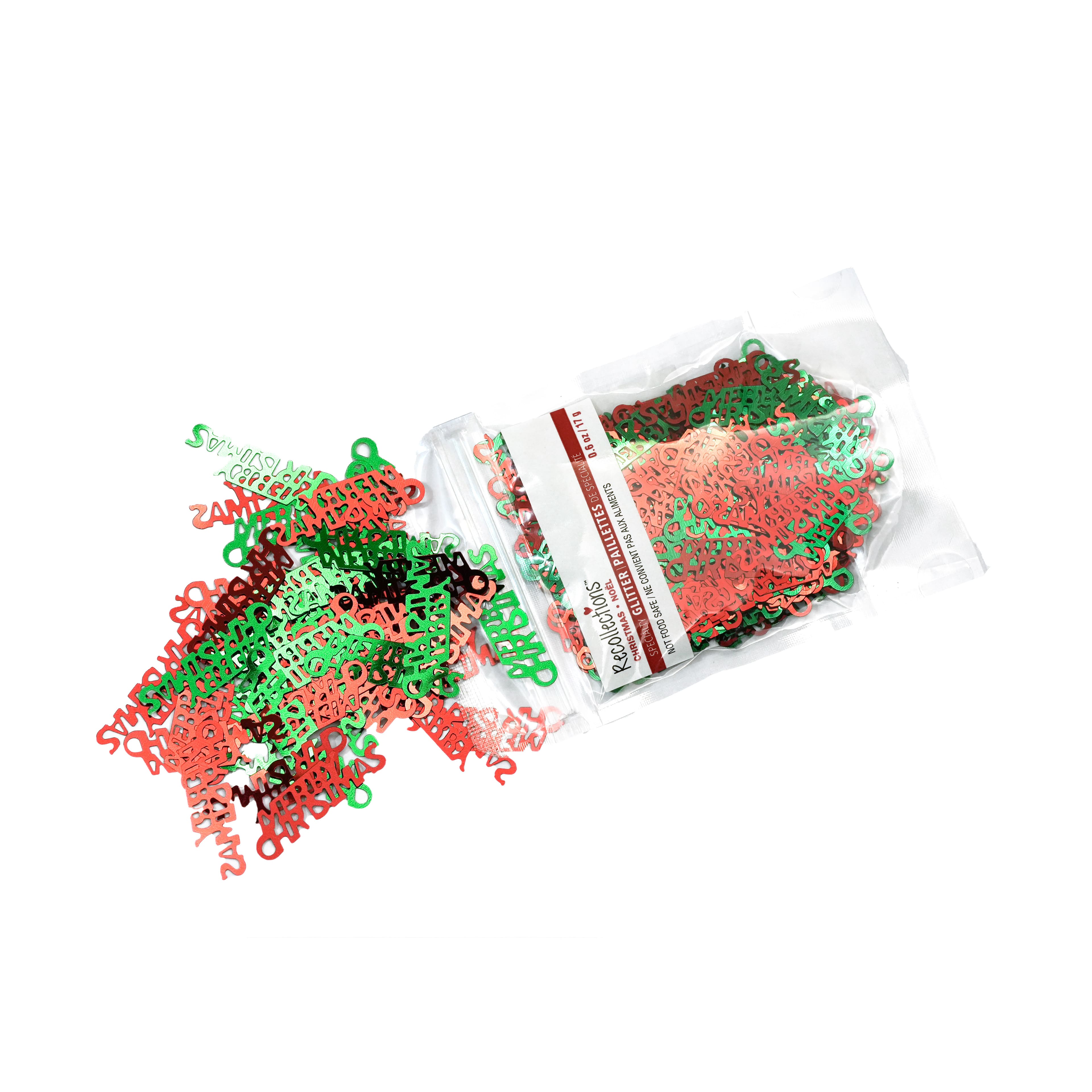 Merry Christmas Specialty Glitter by Recollections&#x2122;