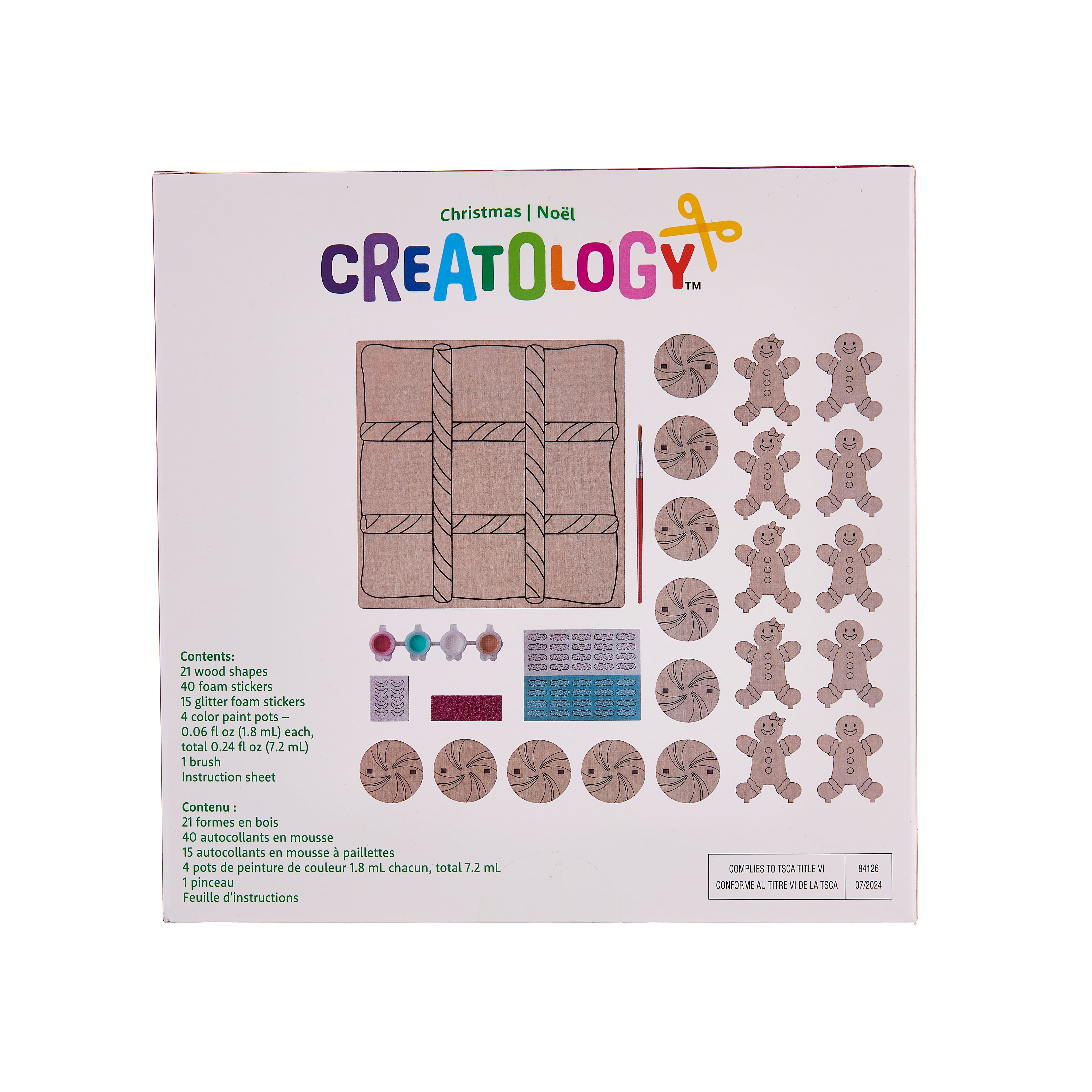 Gingerbread Tic Tac Toe Craft Kit by Creatology&#x2122;