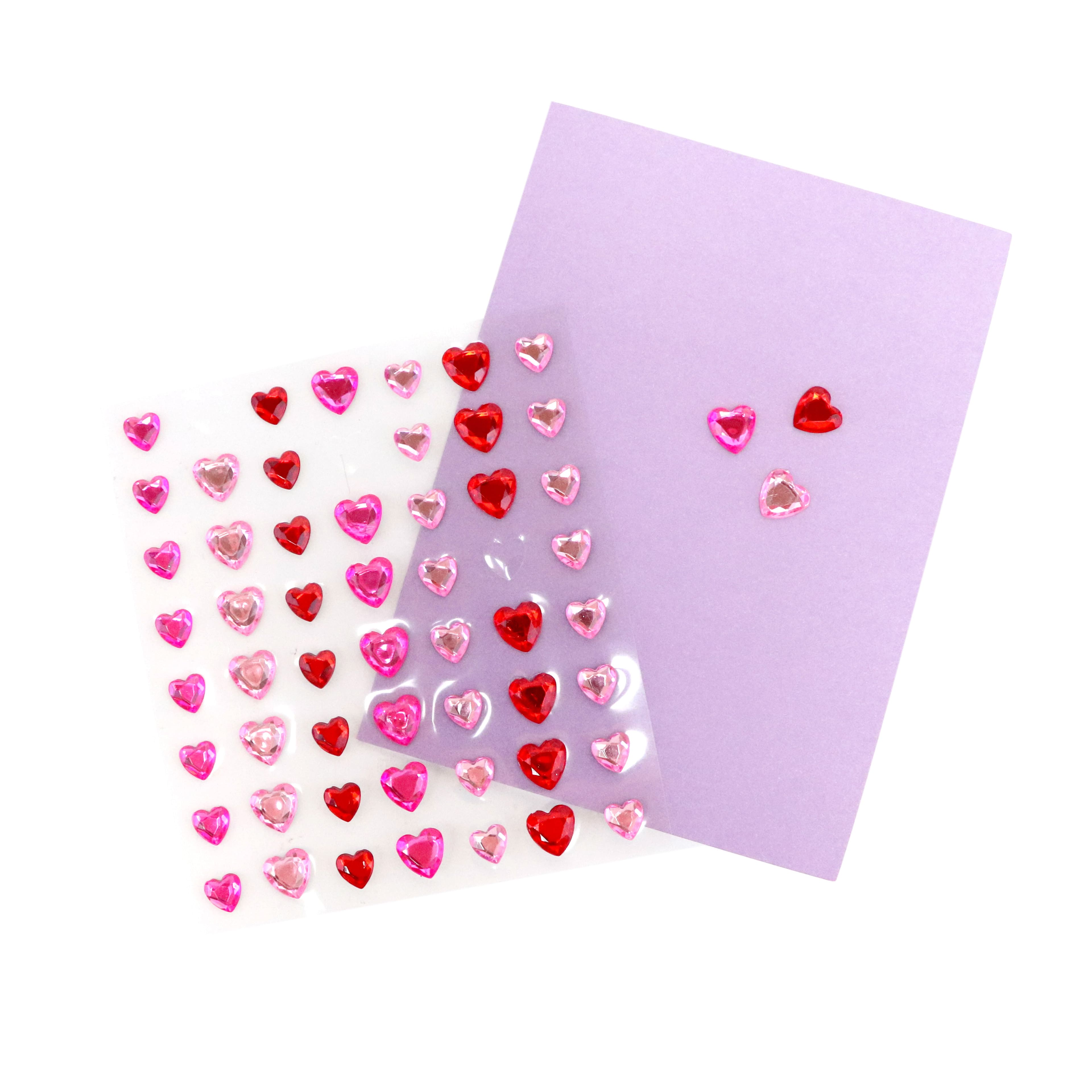 Valentine&#x27;s Day Red &#x26; Pink Heart Bling Stickers by Recollections&#x2122;