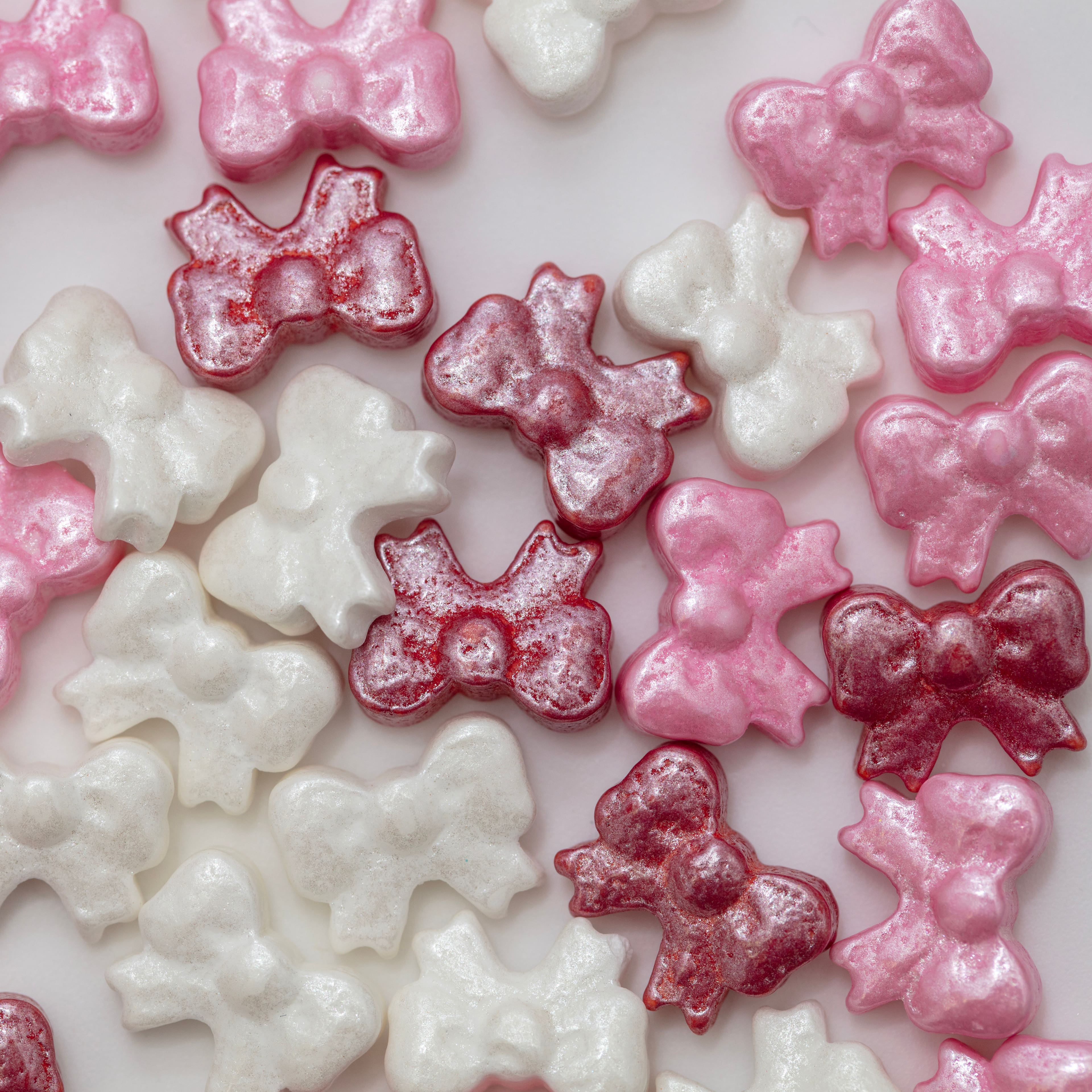 PME Cake Sweet Street&#xAE; Pink &#x26; White Bow Sprinkles