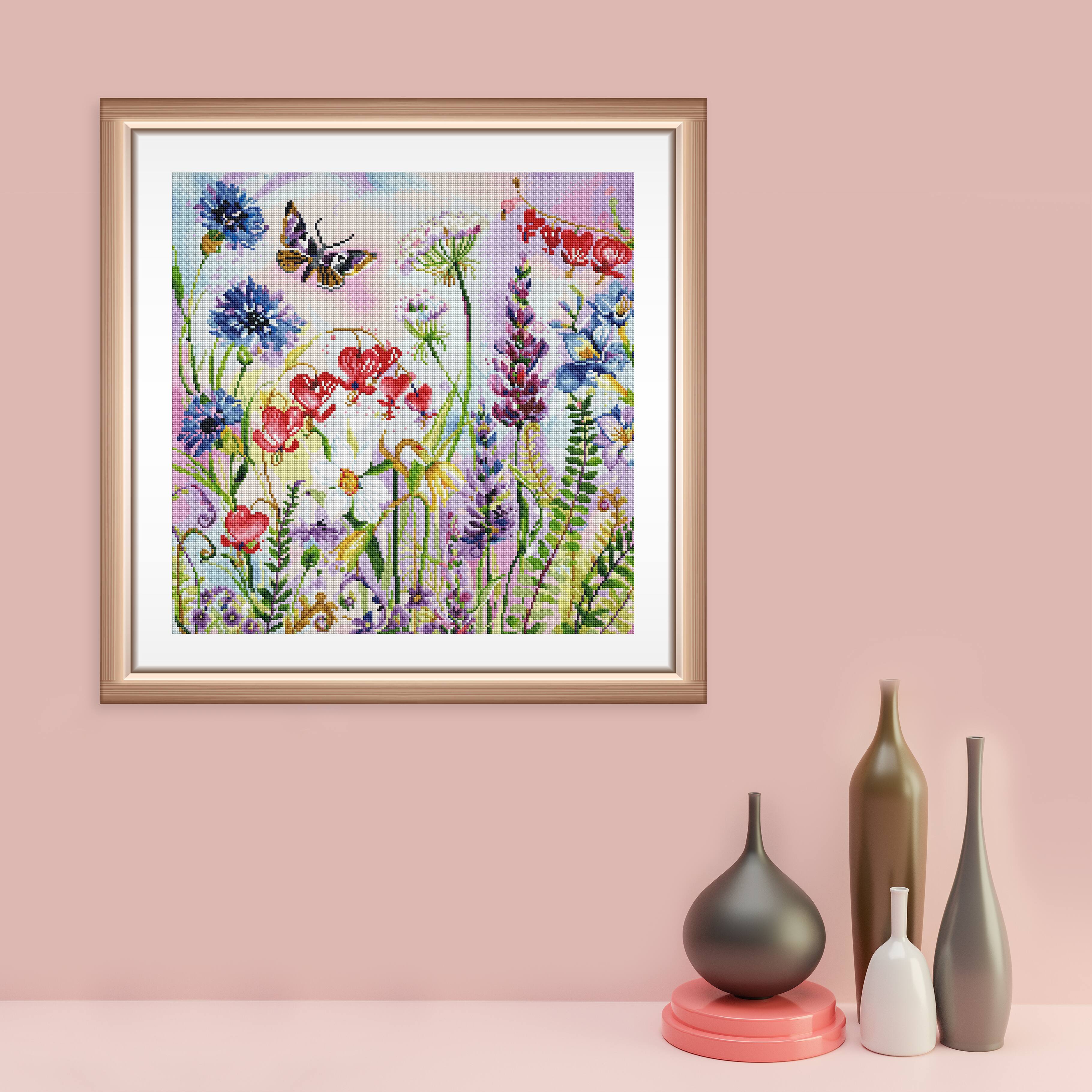 Diamond Art Club® Eden Floral Diamond Painting Kit Michaels
