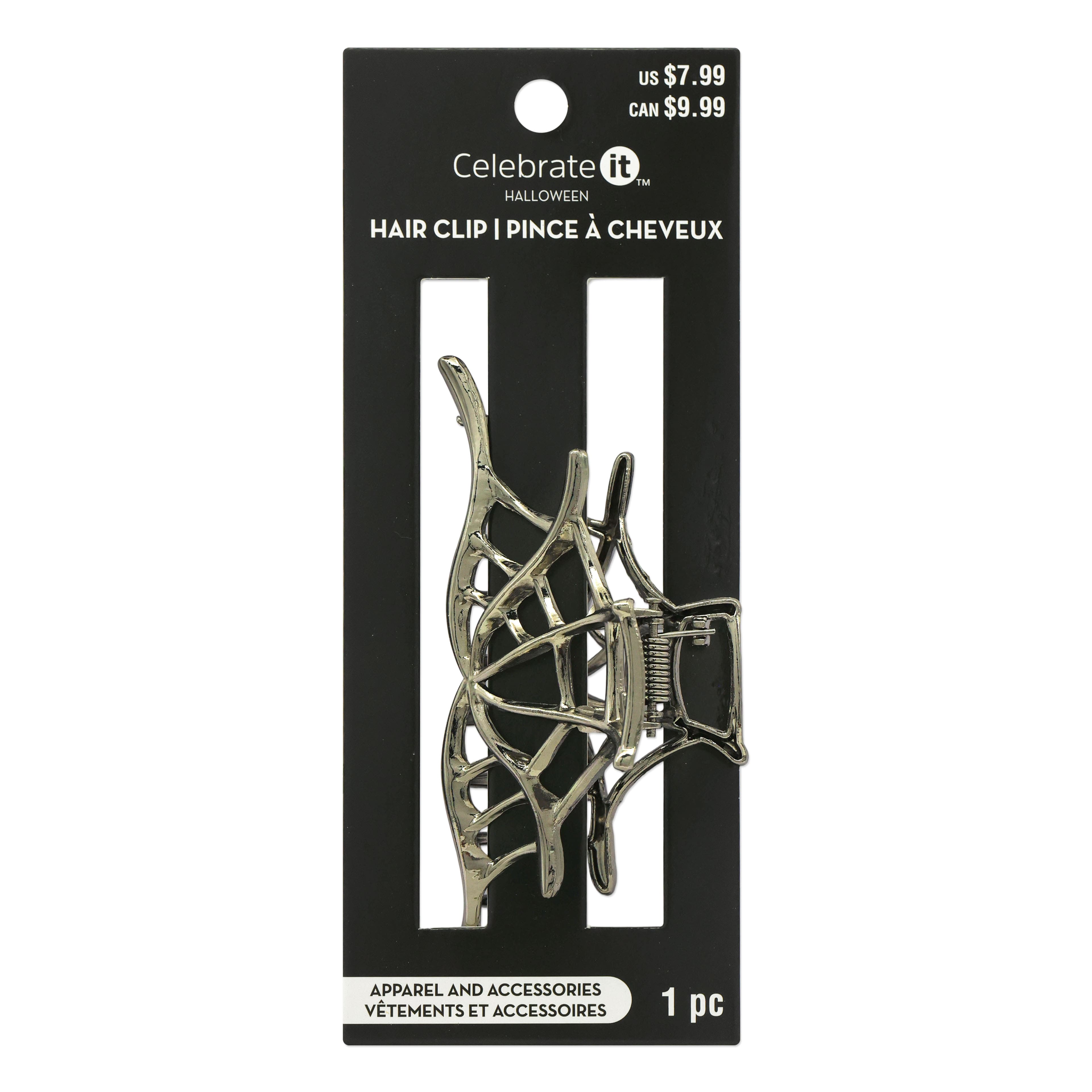 Silver Web Claw Clip by Celebrate It&#x2122;
