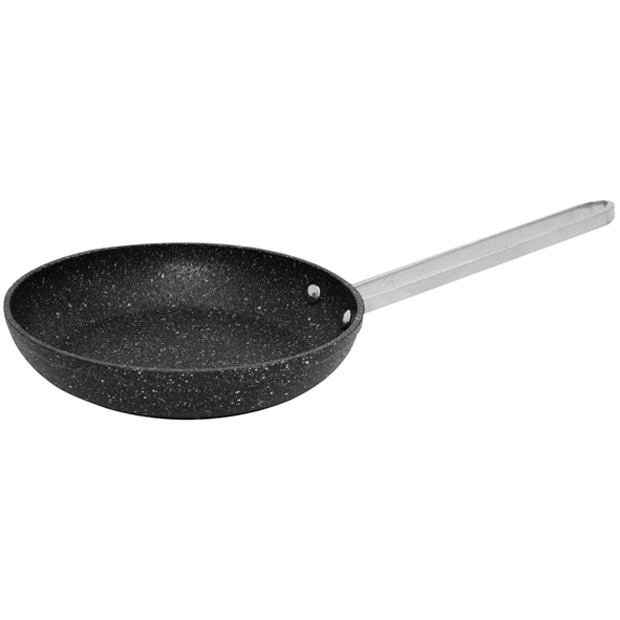 The Rock® by Starfrit® 6.5" Fry Pan with Stainless Steel Wire Handle