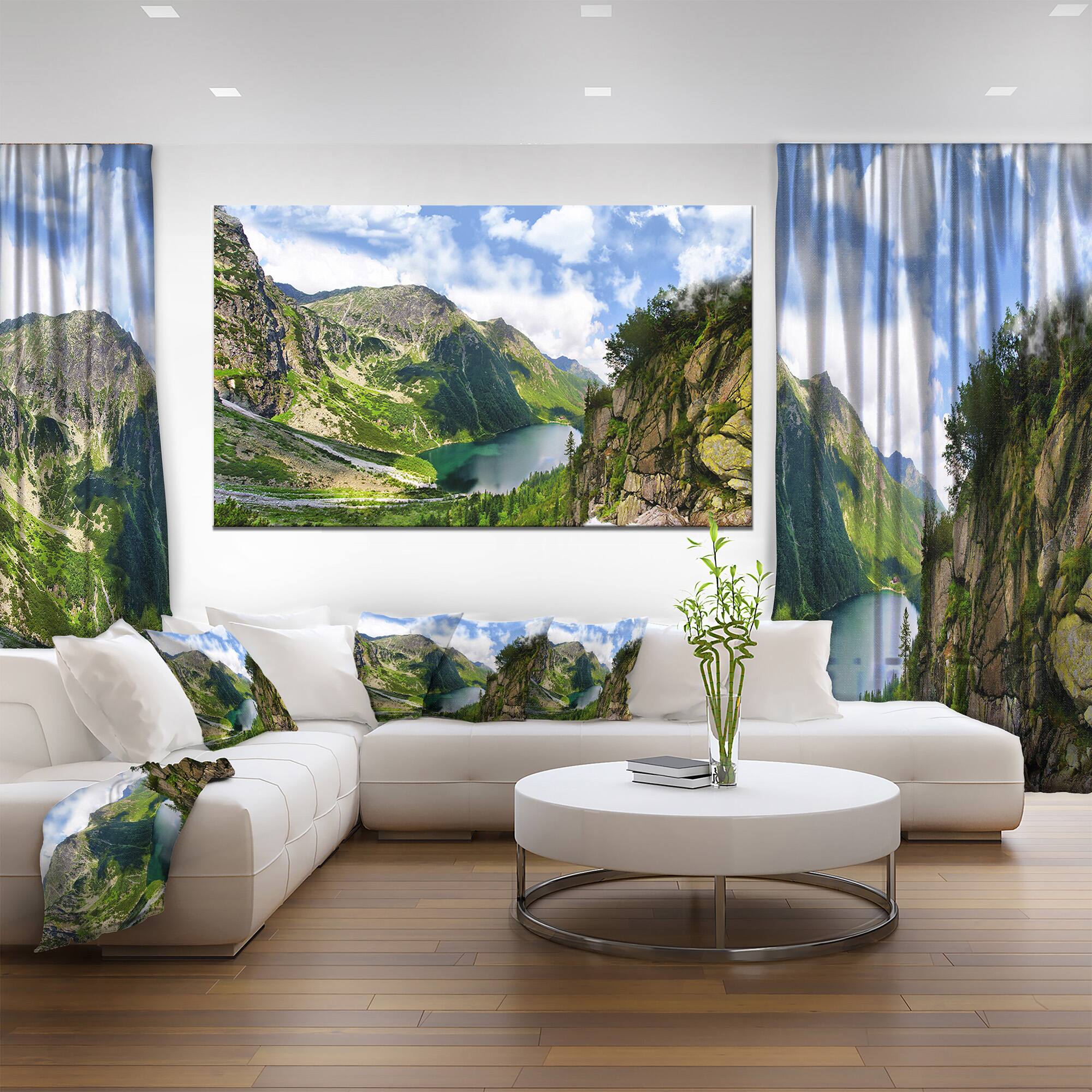 Designart - Incredible View of Tatra Mountains - Landscape Canvas Art Print