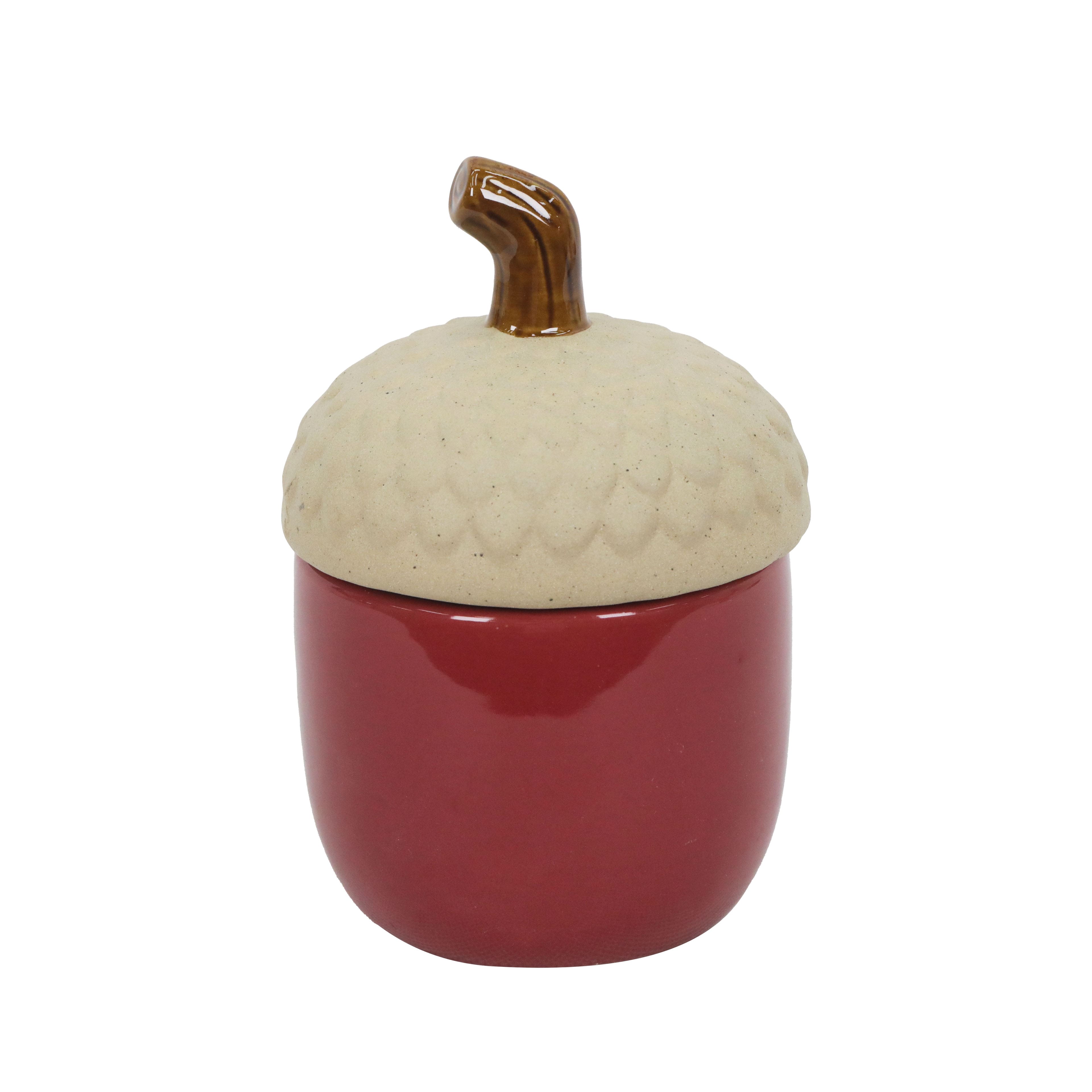 6.5&#x22; Acorn with Lid Decorative Container by Ashland&#xAE;