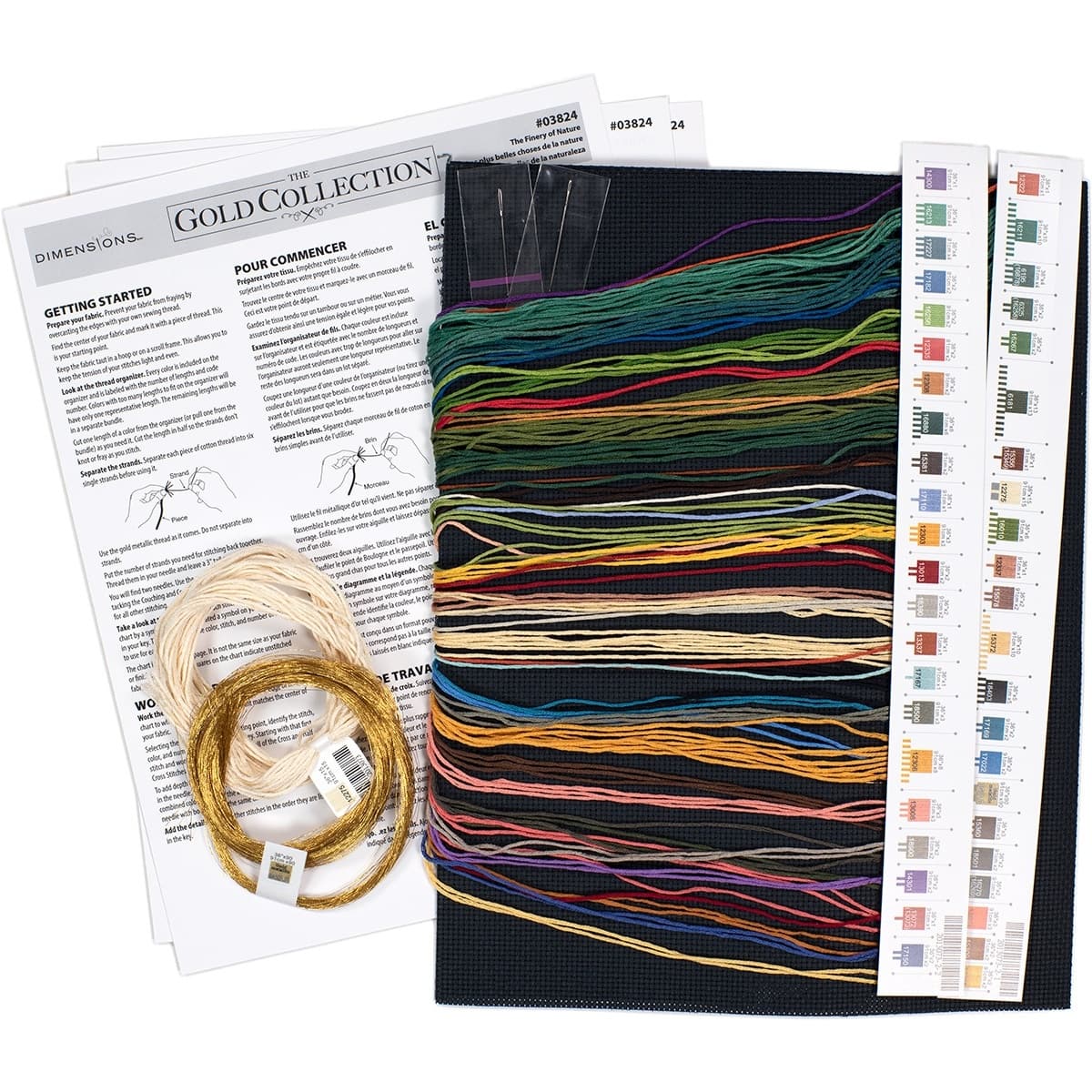 Dimensions&#xAE; Gold Collection The Finery Of Nature Counted Cross Stitch Kit
