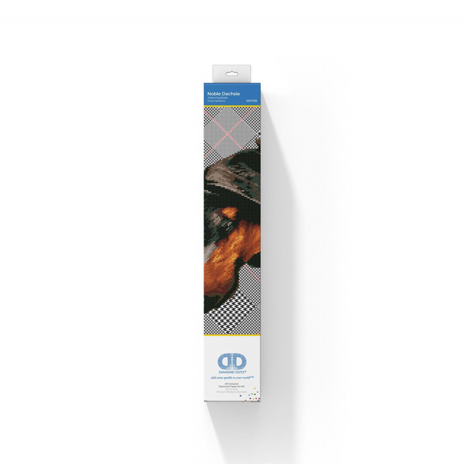 Diamond Dotz® Intermediate Noble Dachsie Diamond Painting Kit