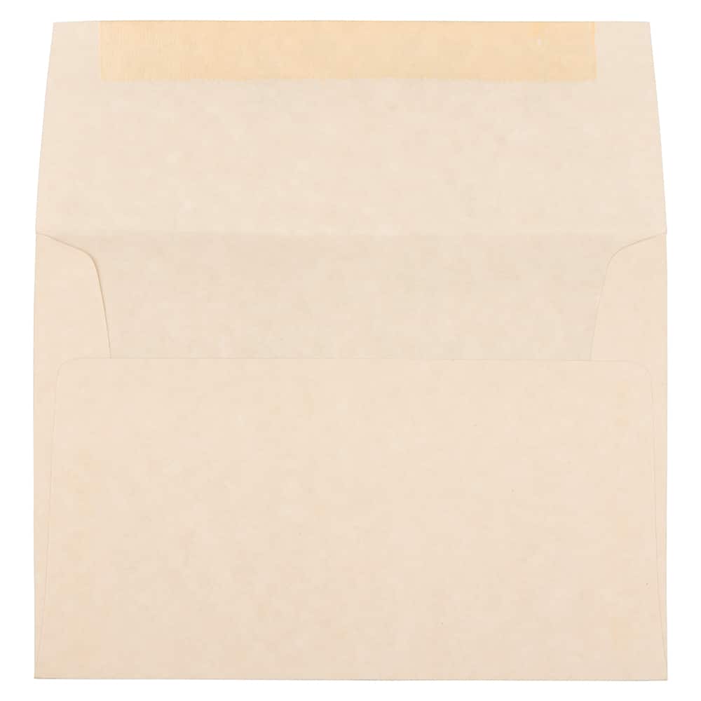 JAM Paper 4.75&#x22; x 6.5&#x22; Parchment Invitation Envelopes, 50ct.