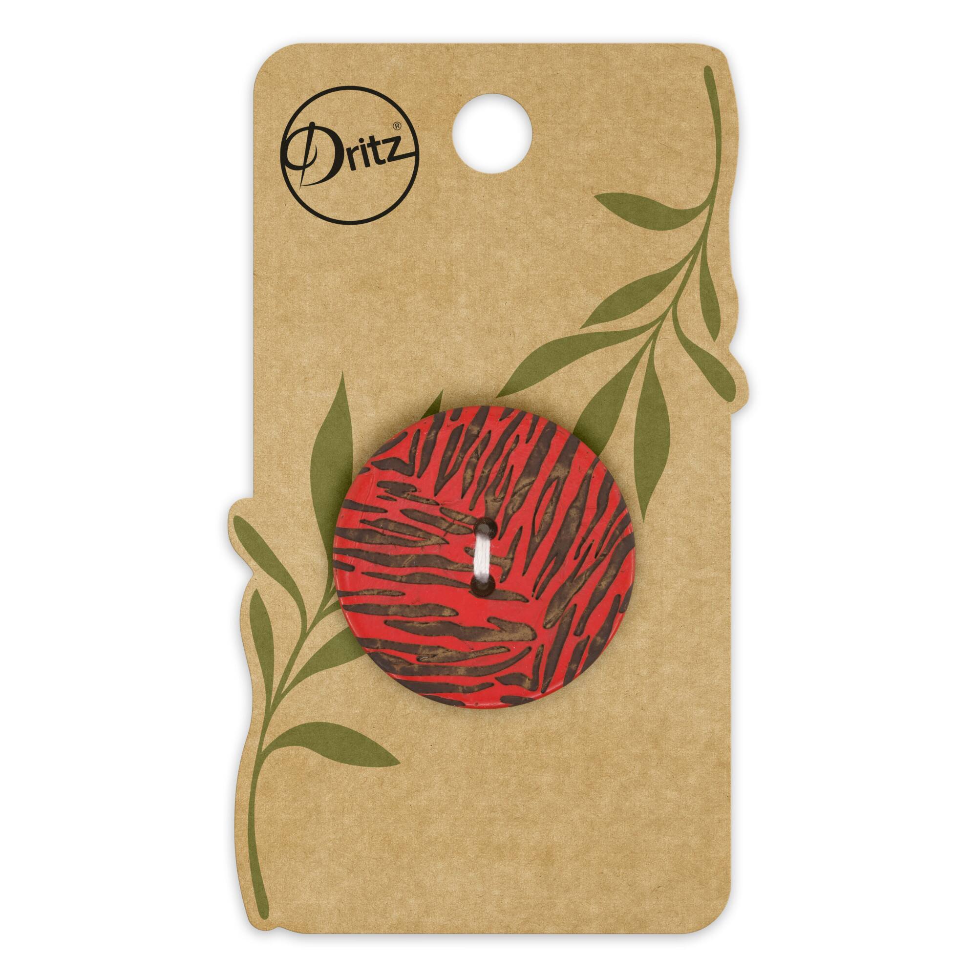 Dritz® 30mm Sustainable Coconut Round Button, 3ct.