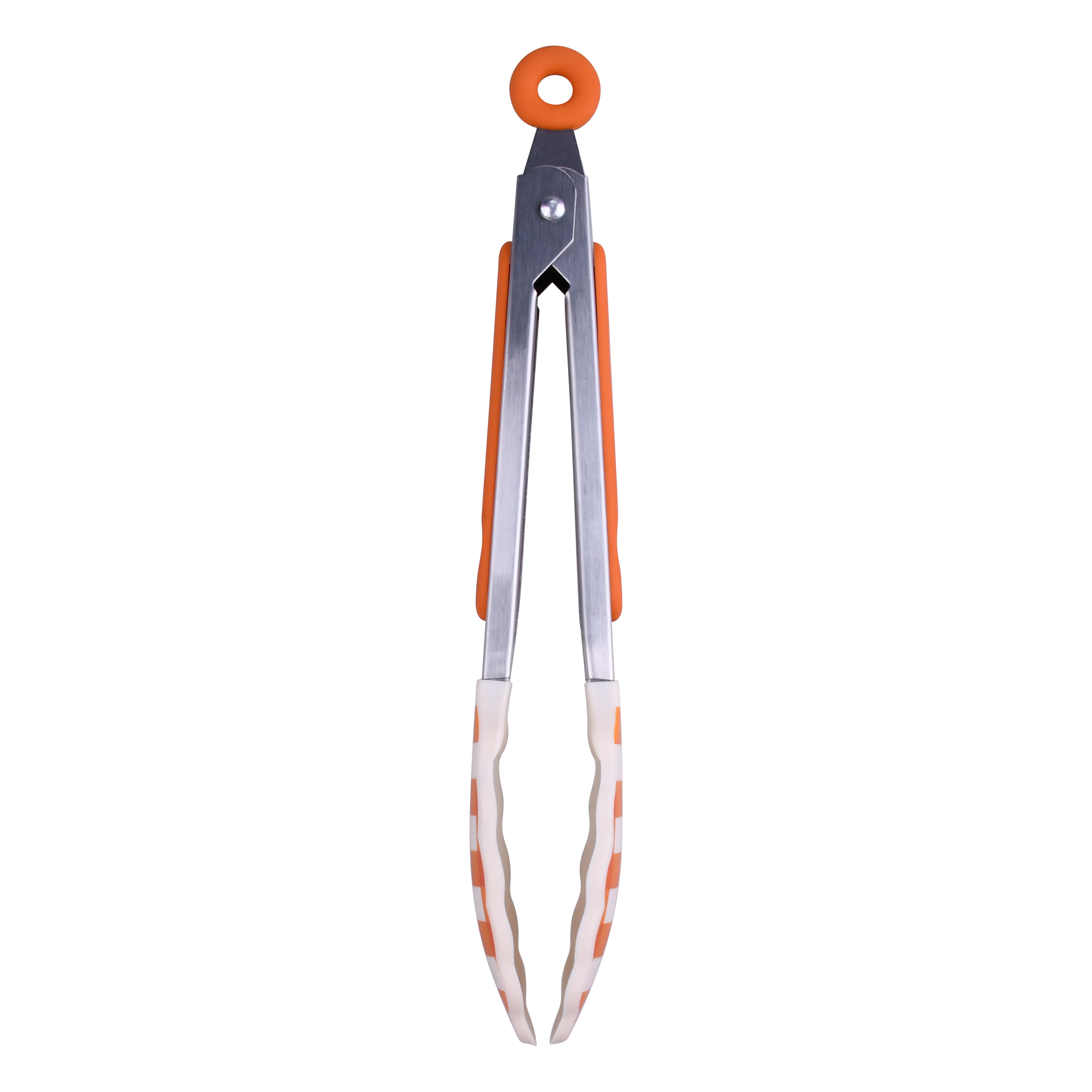 Mini Orange Plaid Tongs by Makery&#x2122;