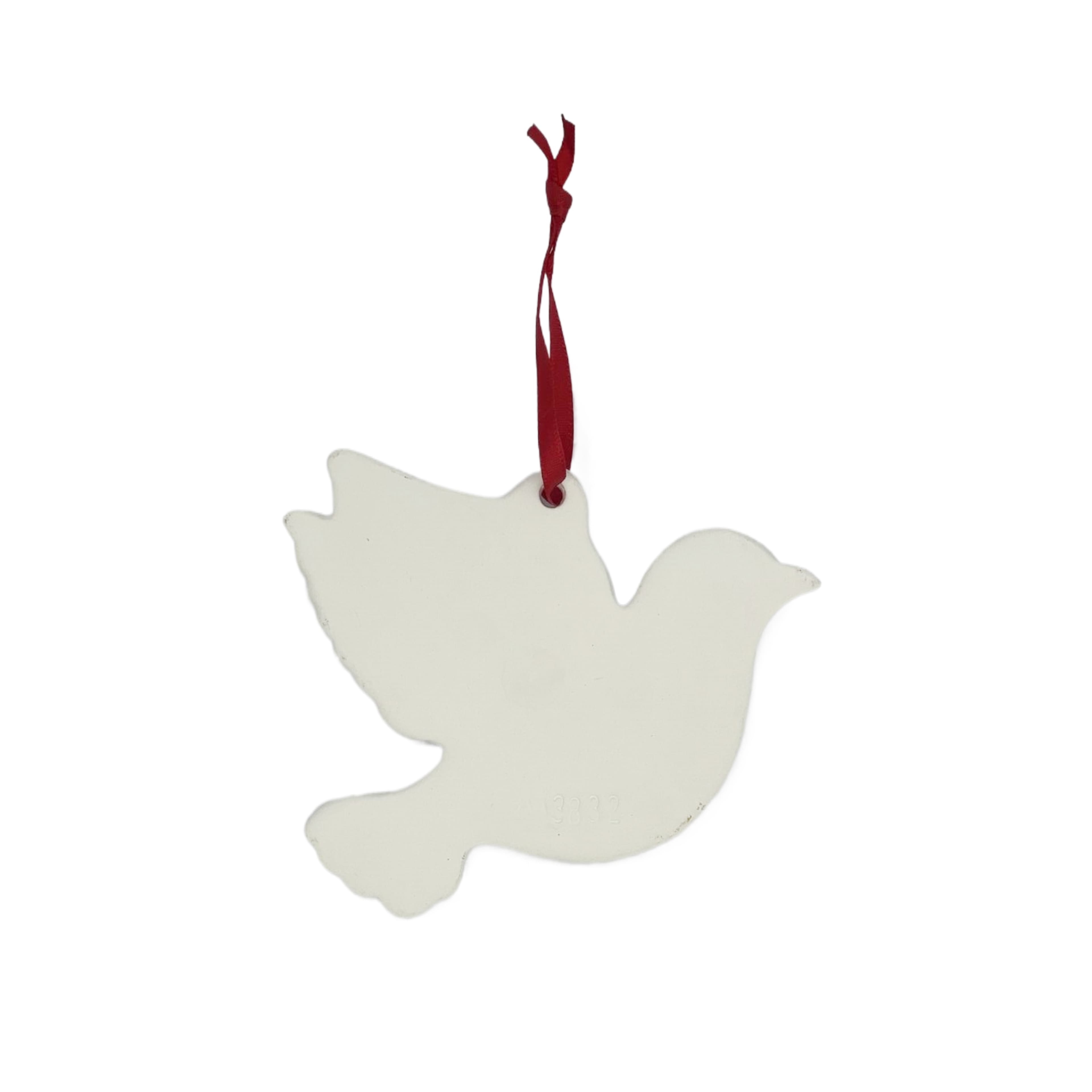 4&#x22; DIY Ceramic Dove Ornament by Make Market&#xAE;