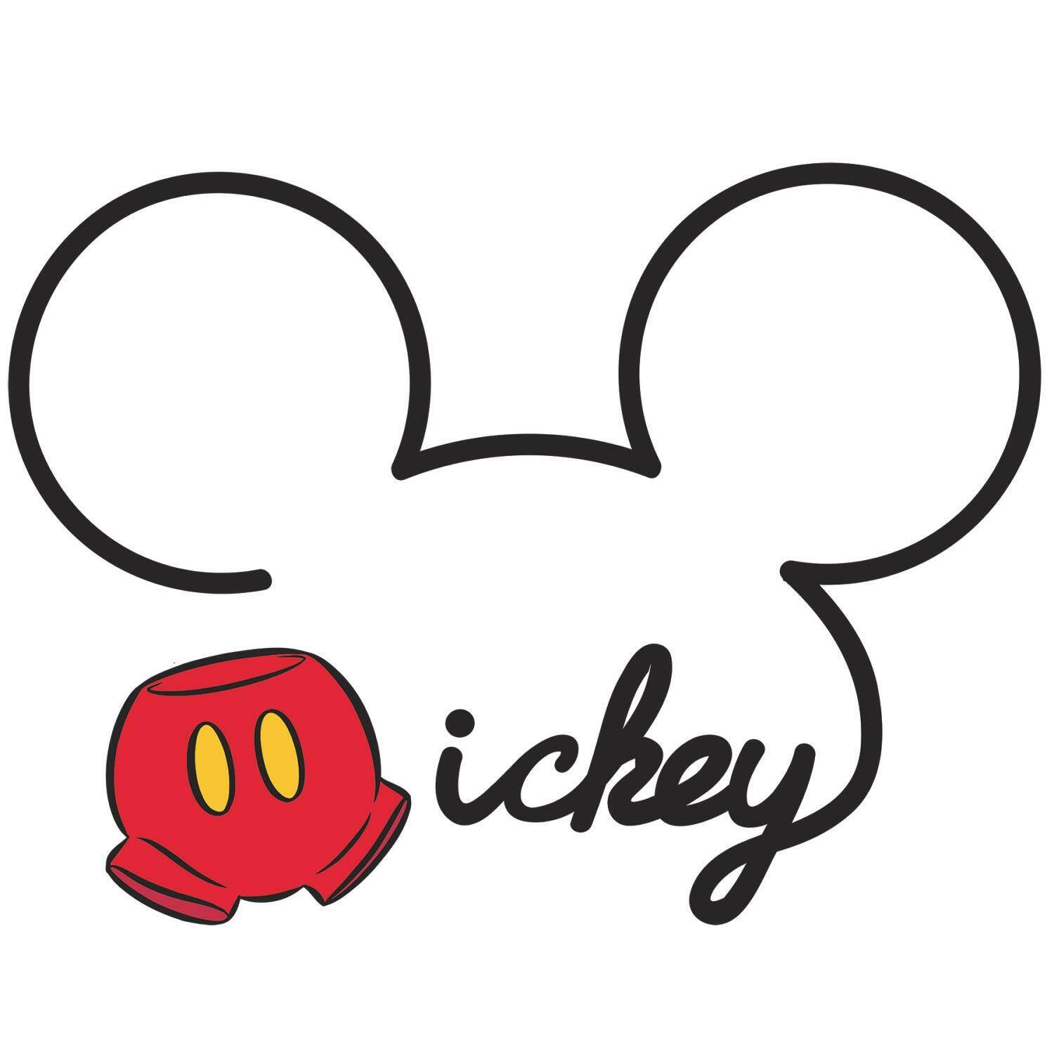 RoomMates Mickey Mouse All About Mickey Peel & Stick Giant Wall Decals
