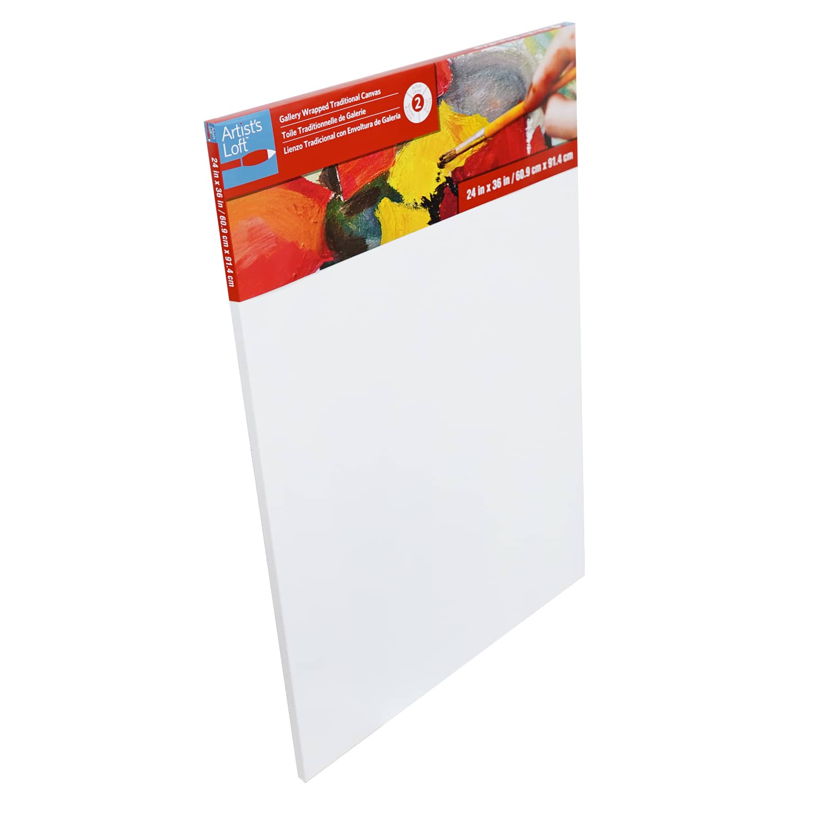 12 Pack: Level 2 Gallery Wrapped Traditional Canvas by Artist&#x27;s Loft&#xAE;