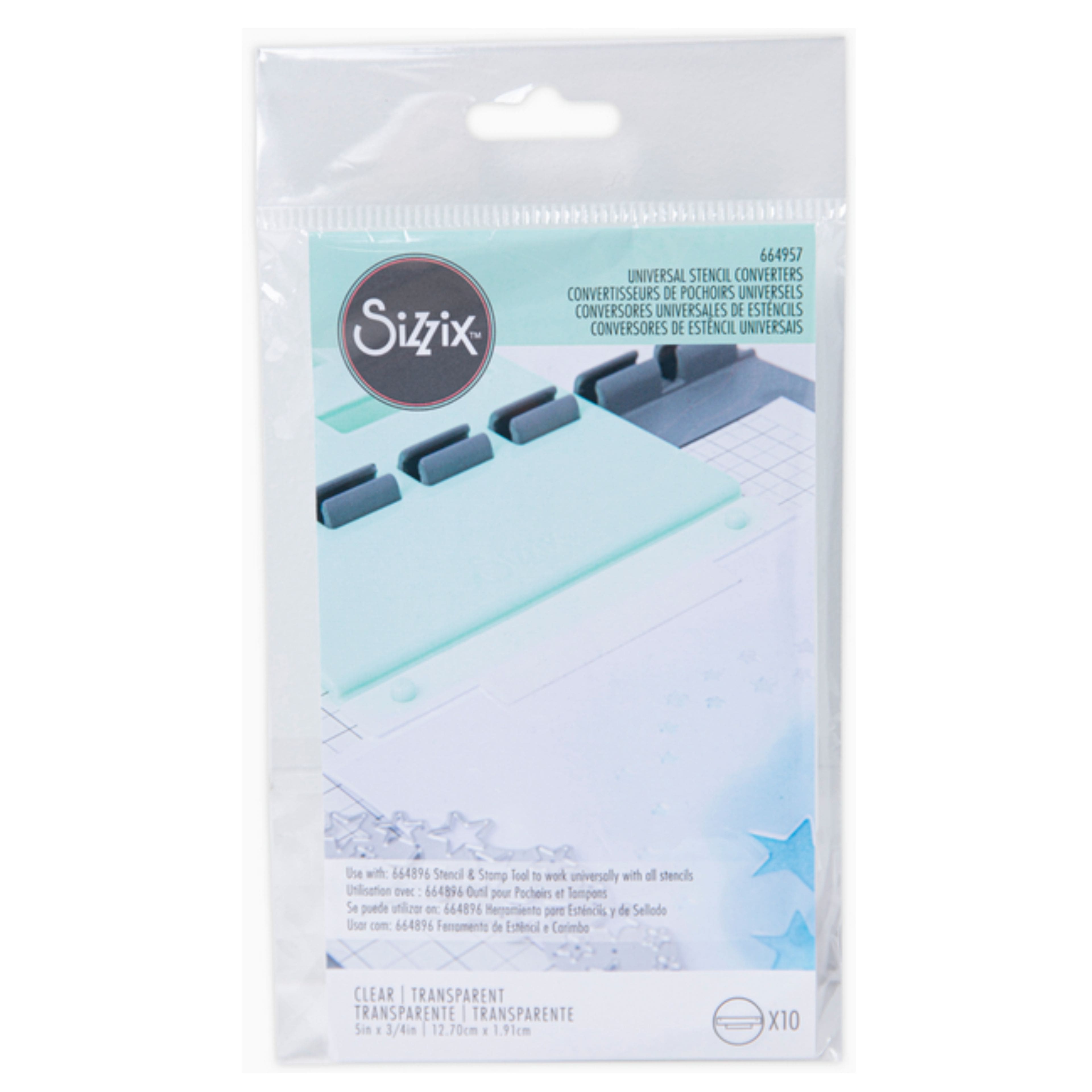 Sizzix&#xAE; Universal Stencil Converters, 10ct.