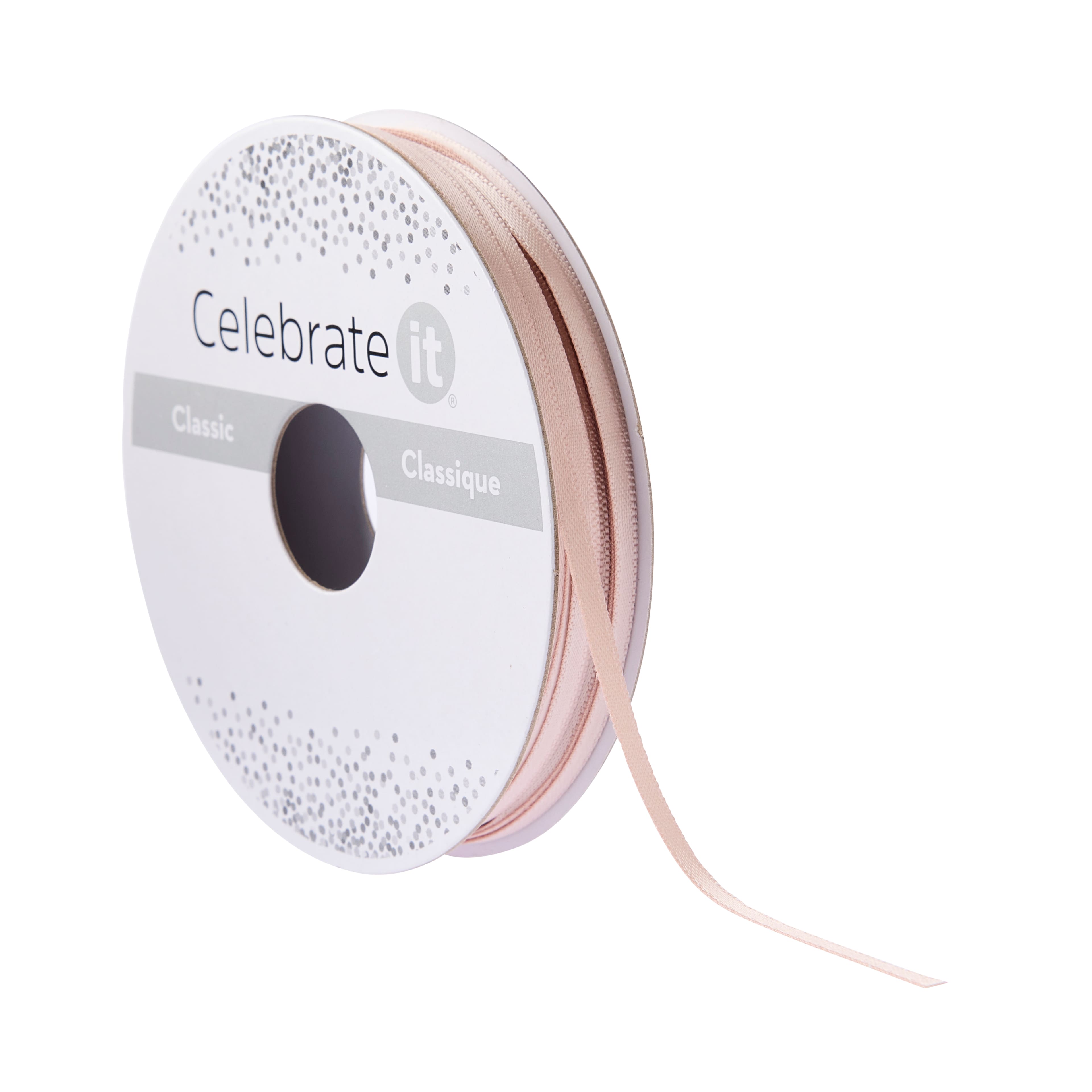 1/8&#x22; x 10yd. Satin Ribbon by Celebrate It&#x2122;