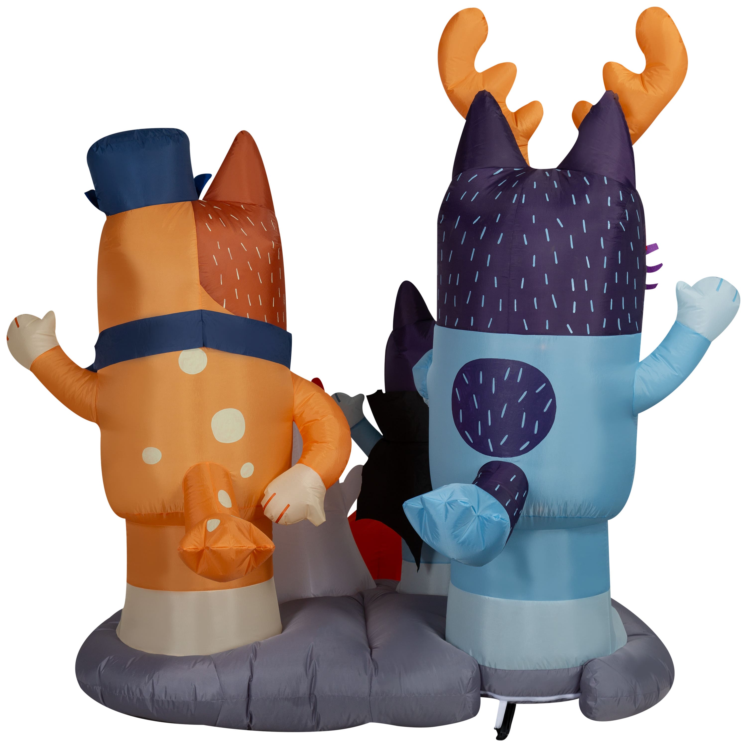 5.5&#x22; Airblown&#xAE; Inflatable Halloween Bluey &#x26; Family Scene