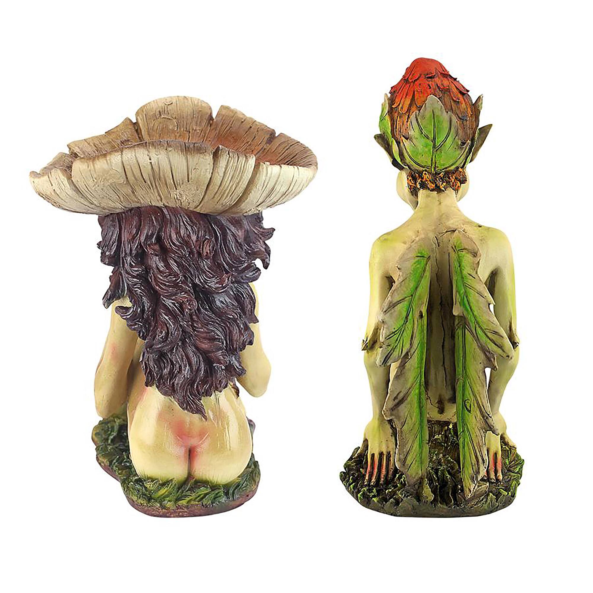 Design Toscano Svenska &#x26; Theodor Garden Trolls Sculpture Set