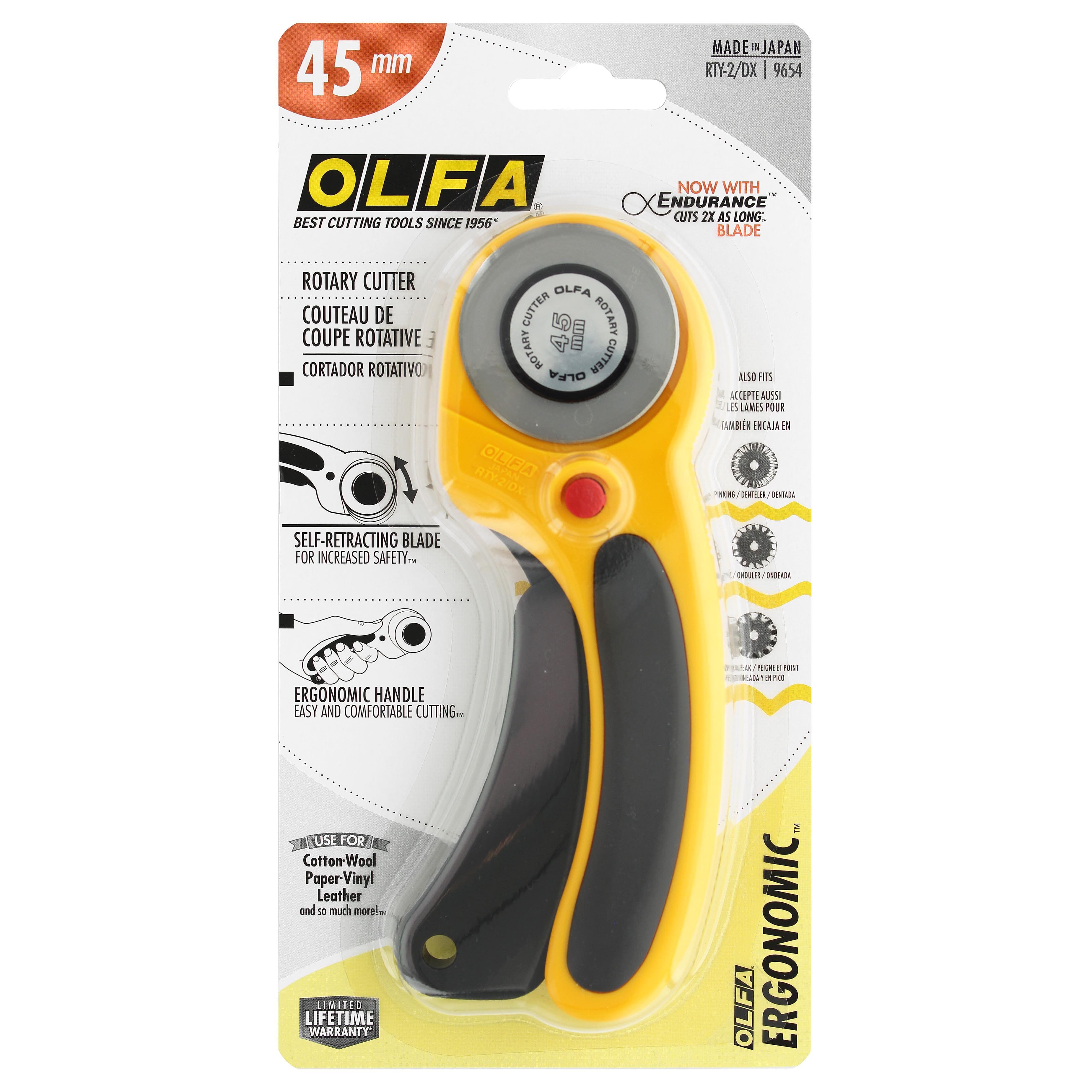 Olfa 45mm Deluxe Ergonomic Rotary Cutter