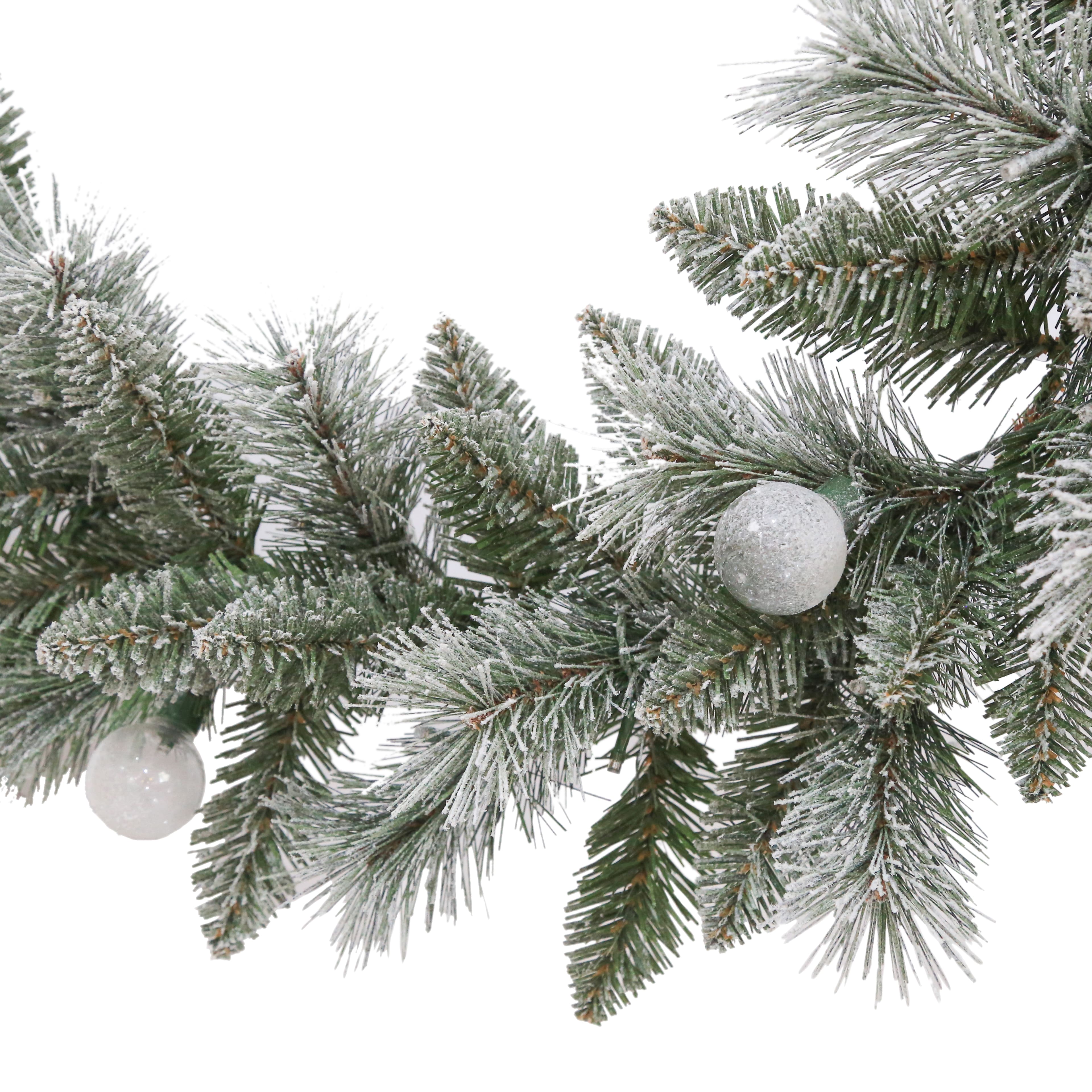 6ft. Pre-Lit Glacier Fir Garland by Ashland&#xAE;