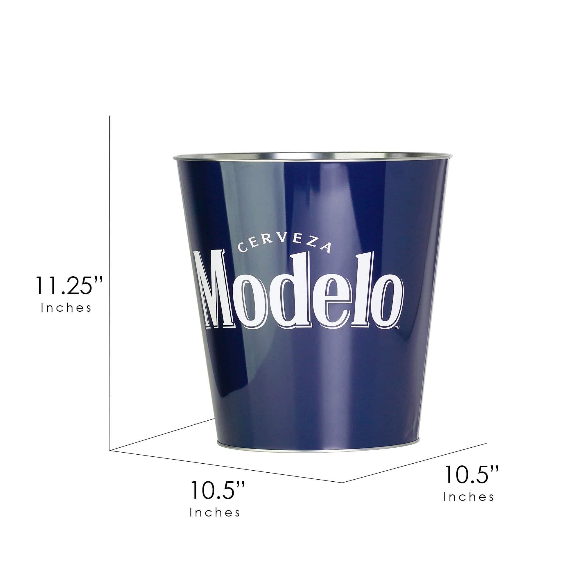 American Art D&#xE9;cor&#x2122; 11&#x22; Modelo Decorative Metal Trash Can